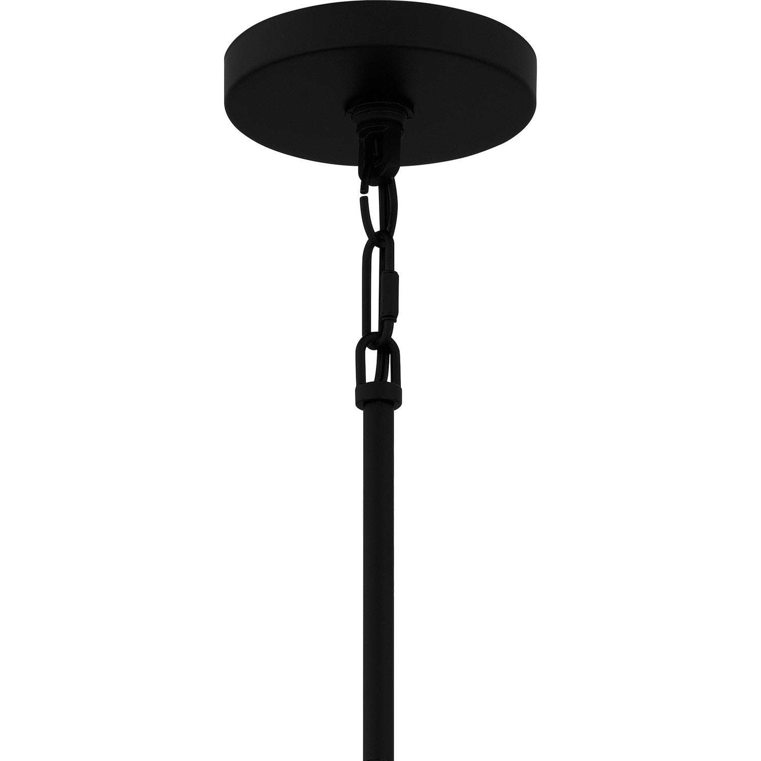 Quoizel - CAY5028MBK - Five Light Chandelier - Carly - Matte Black