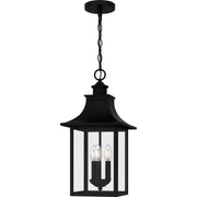 Quoizel - CCR1910K - Three Light Outdoor Hanging Lantern - Chancellor - Mystic Black
