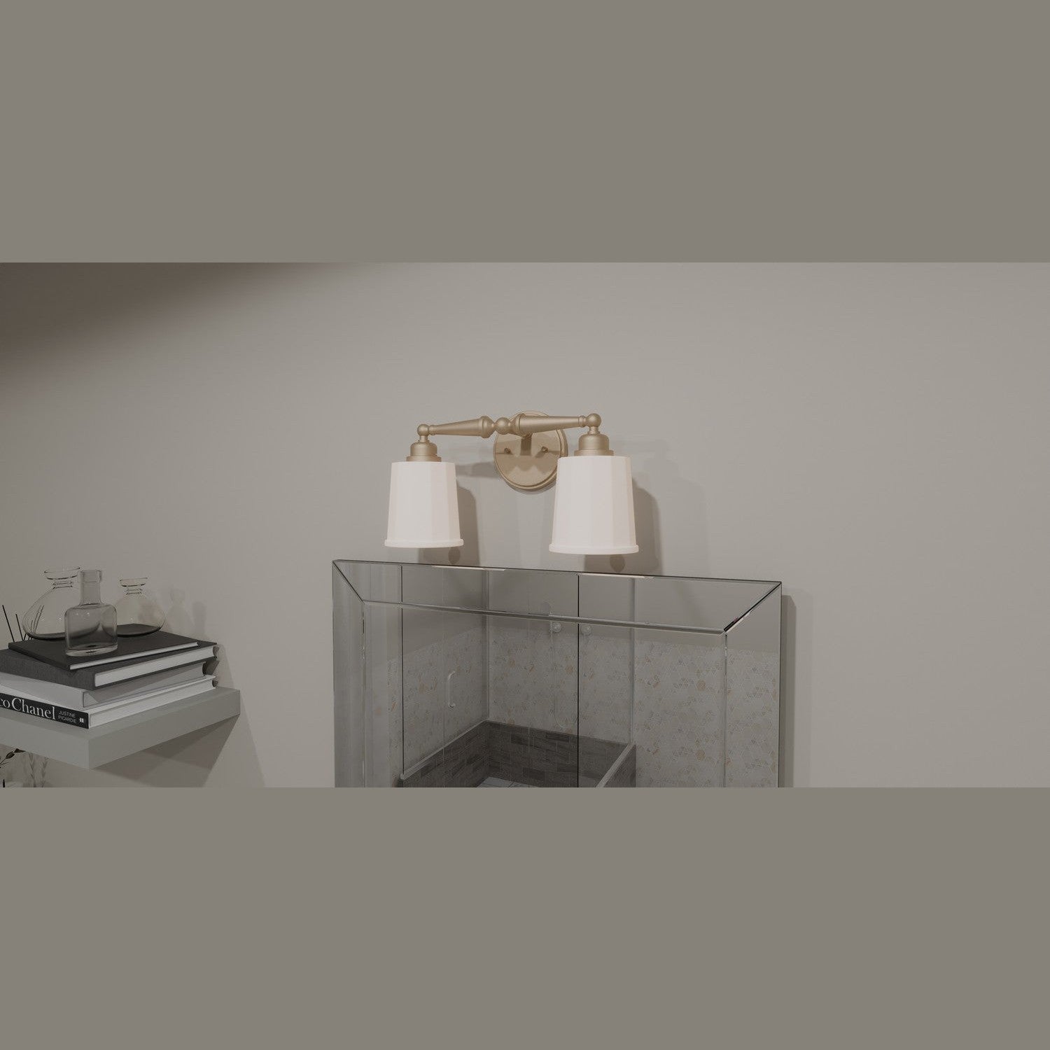 Quoizel - CEC8616BGD - Two Light Bath - Cecilia - Bronze Gold