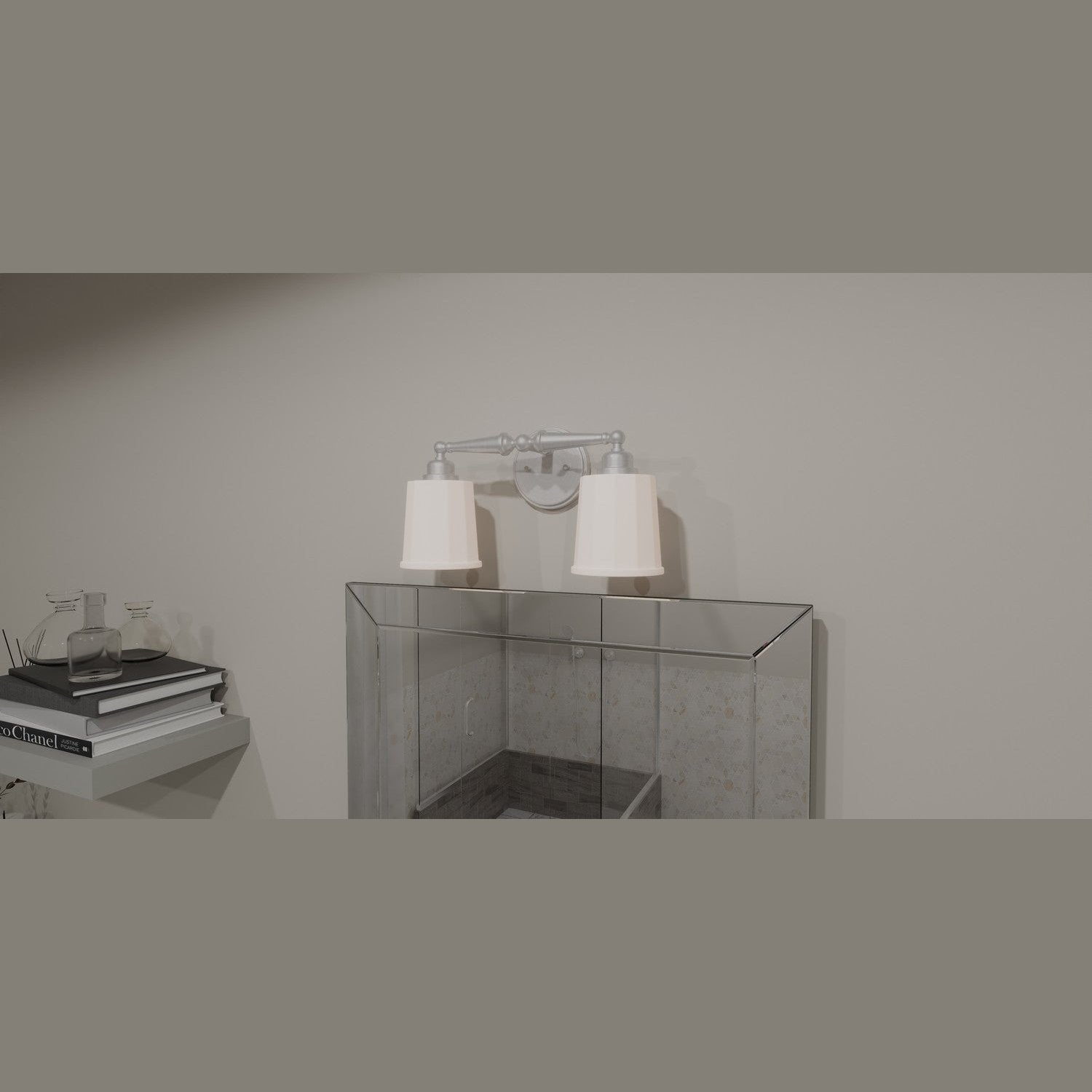 Quoizel - CEC8616BN - Two Light Bath - Cecilia - Brushed Nickel