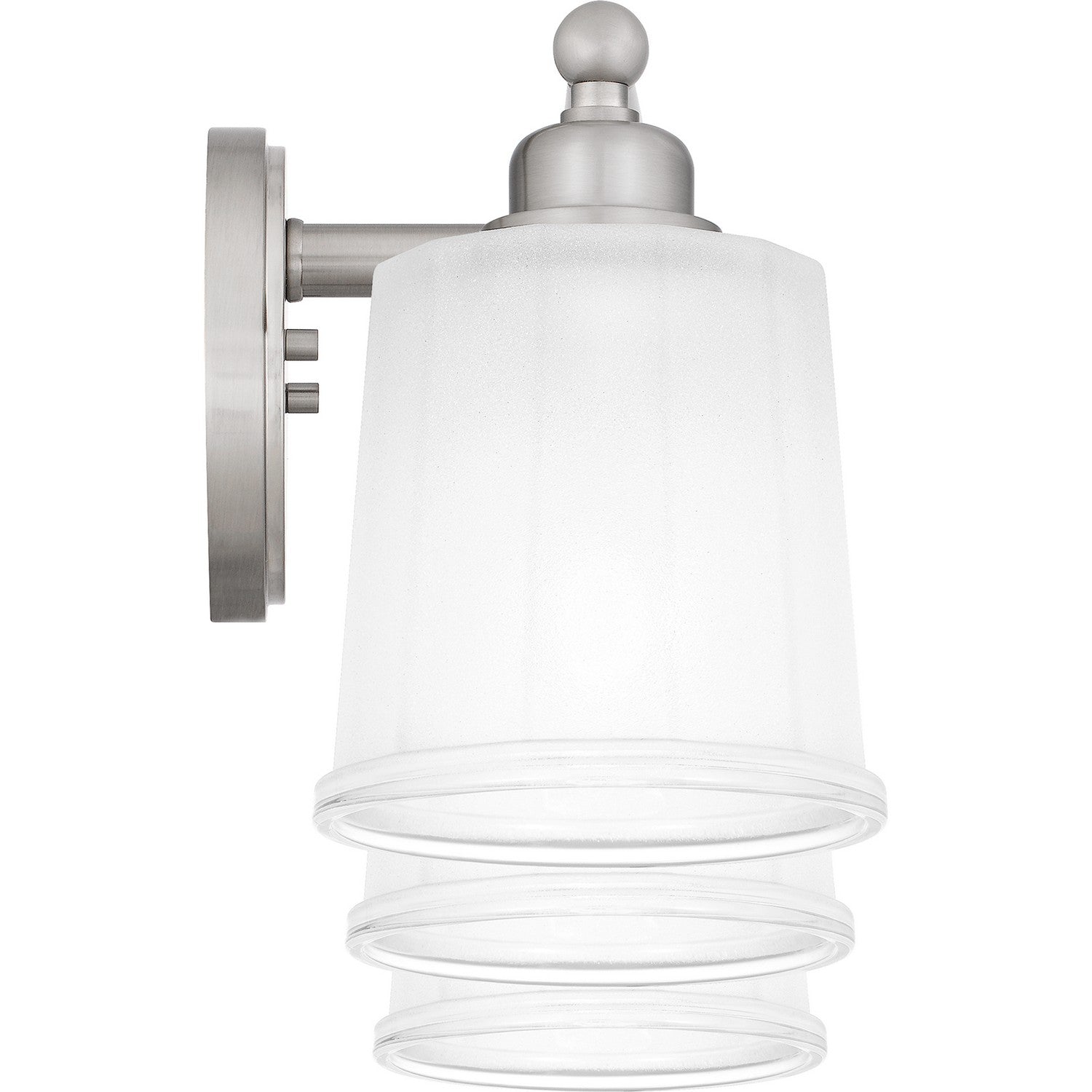 Quoizel - CEC8624BN - Three Light Bath - Cecilia - Brushed Nickel