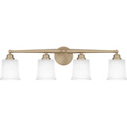 Quoizel - CEC8632BGD - Four Light Bath - Cecilia - Bronze Gold