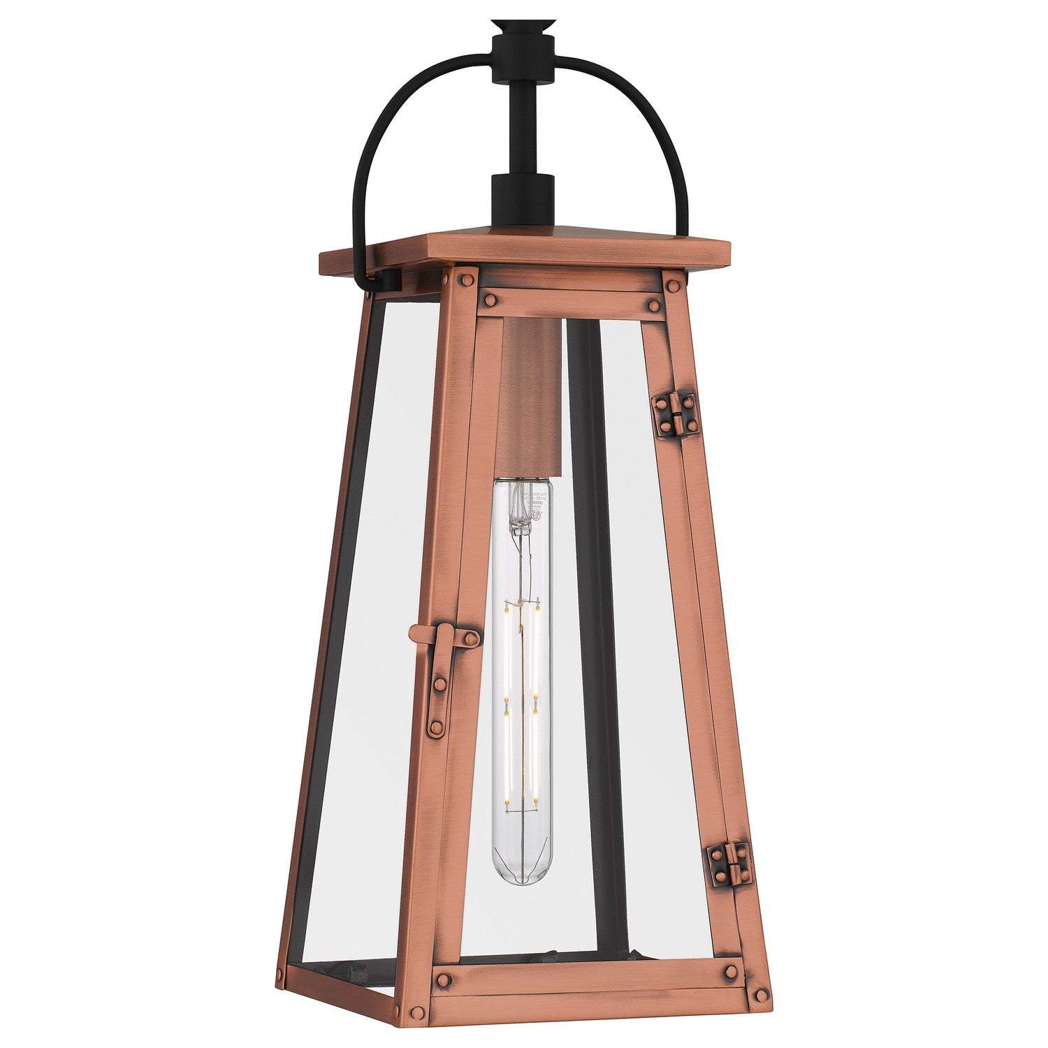 Quoizel - CLN1507AC - One Light Mini Pendant - Carolina - Aged Copper