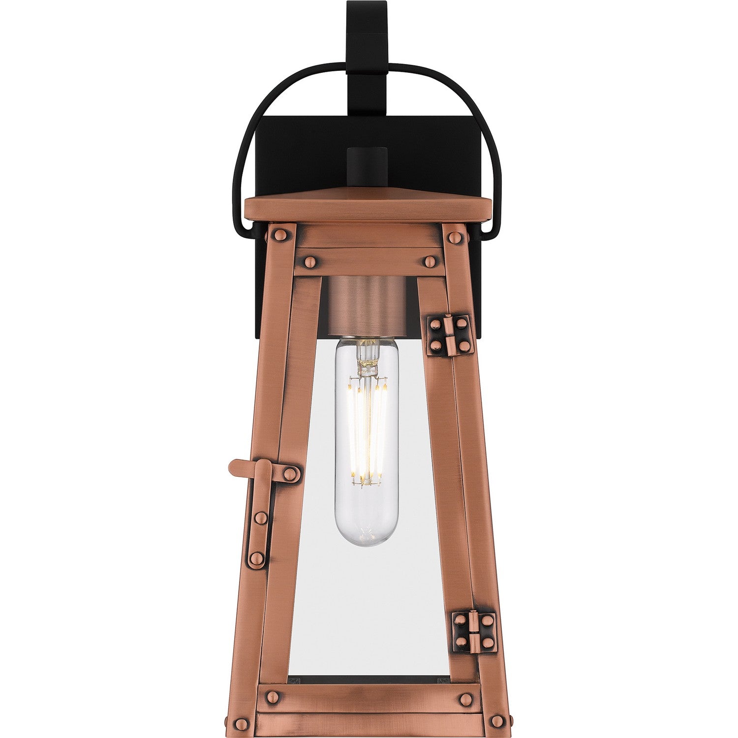 Quoizel - CLN8405AC - One Light Outdoor Wall Mount - Carolina - Aged Copper