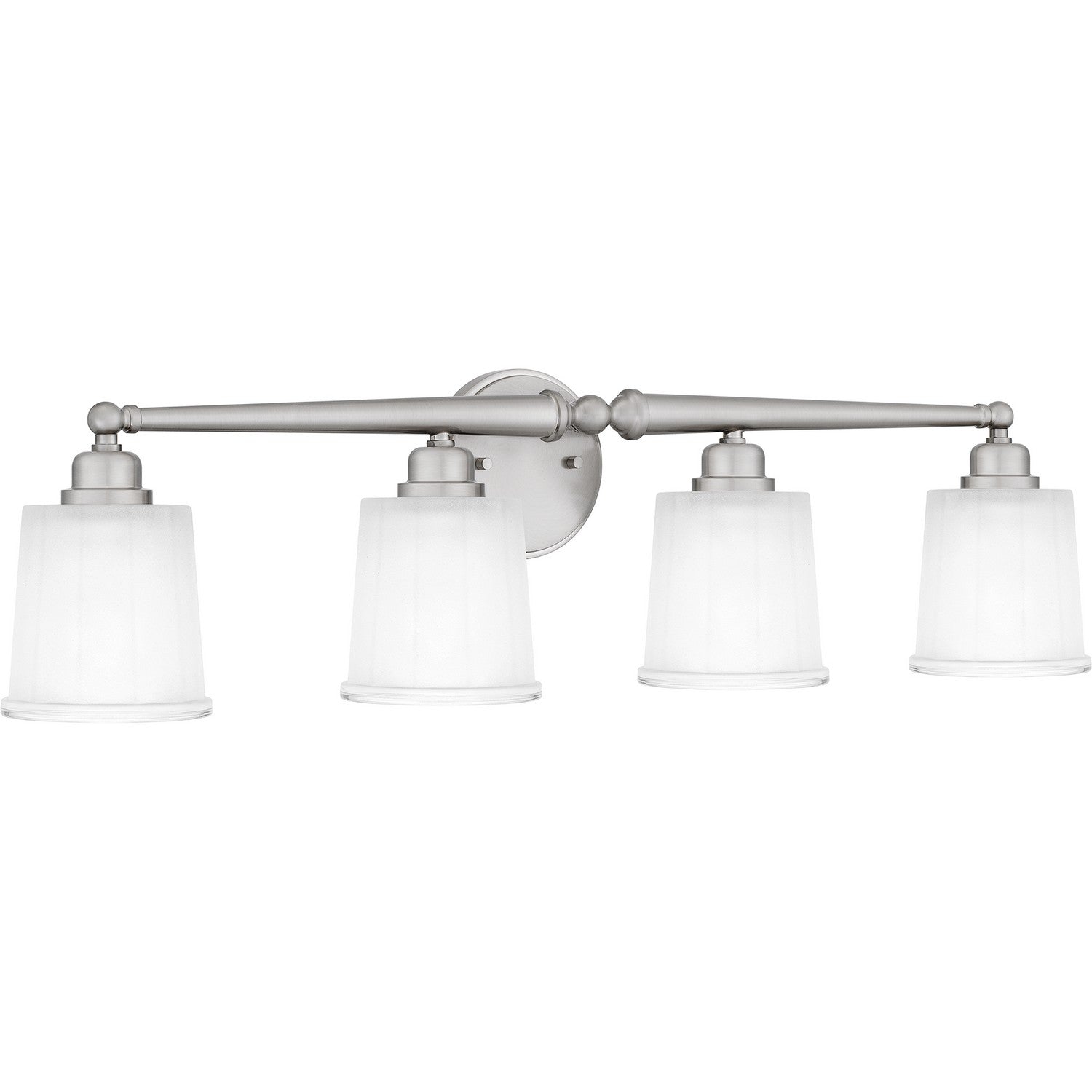 Quoizel - CEC8632BN - Four Light Bath - Cecilia - Brushed Nickel