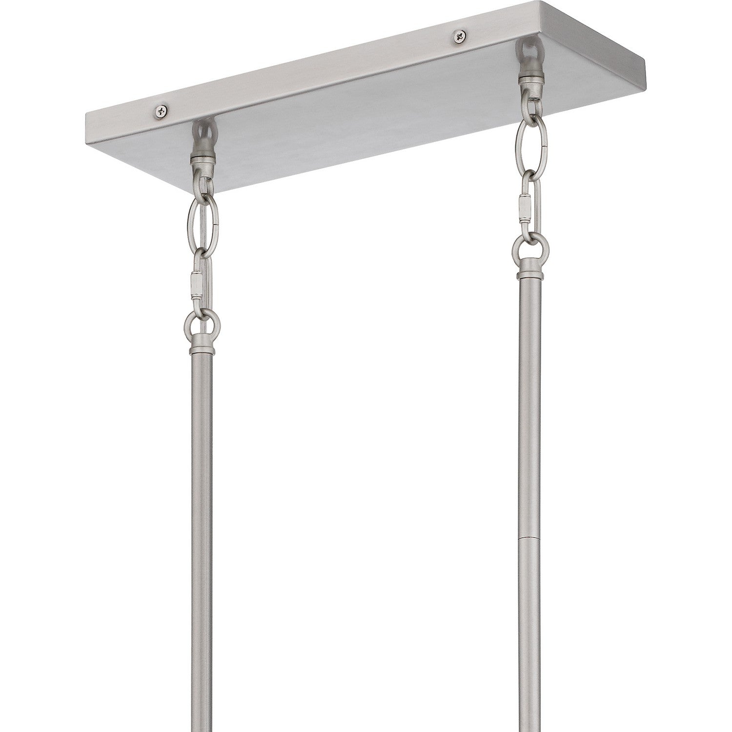 Quoizel - CMI438BN - Four Light Linear Chandelier - Camilla - Brushed Nickel