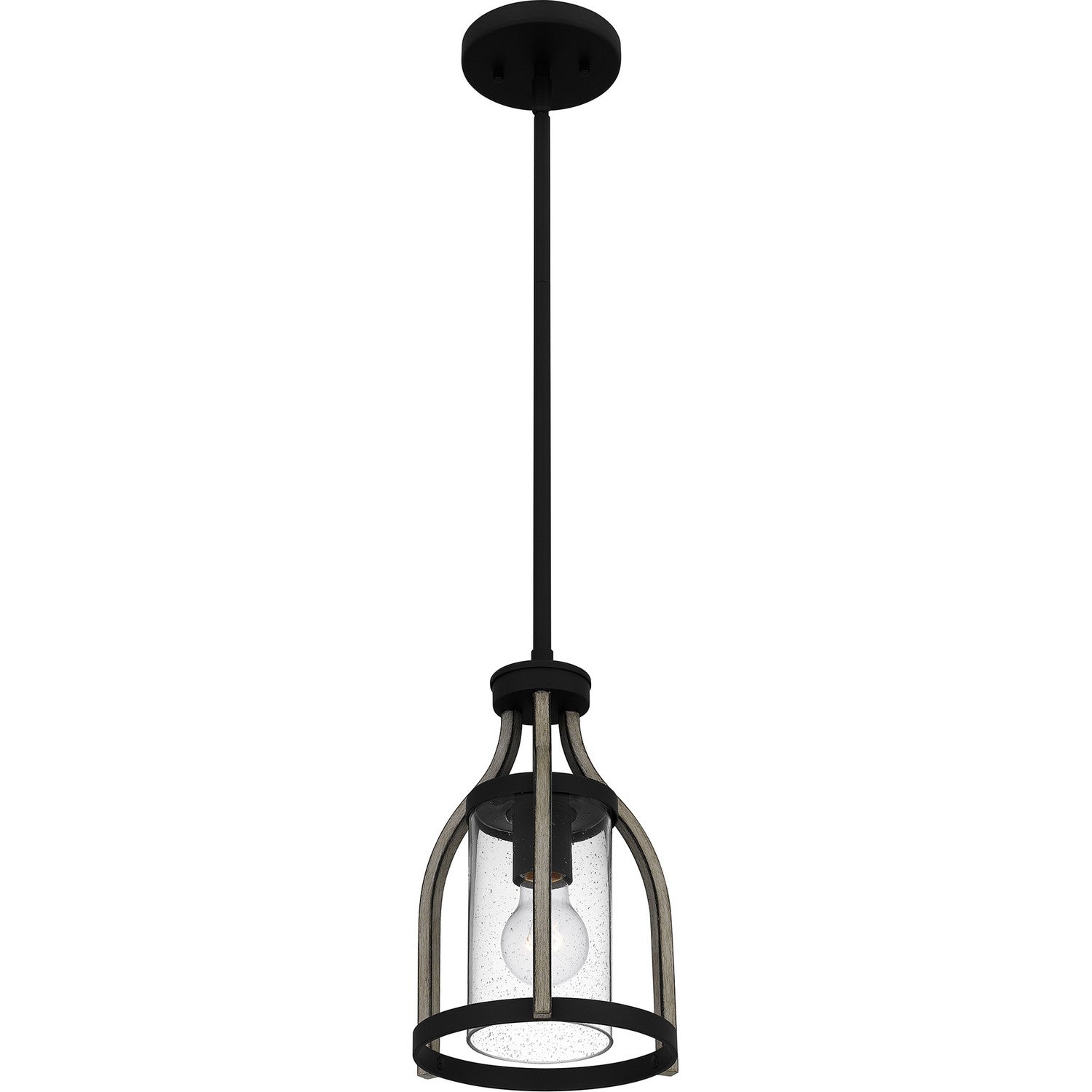 Quoizel - CNE1508MBK - One Light Mini Pendant - Cornelia - Matte Black