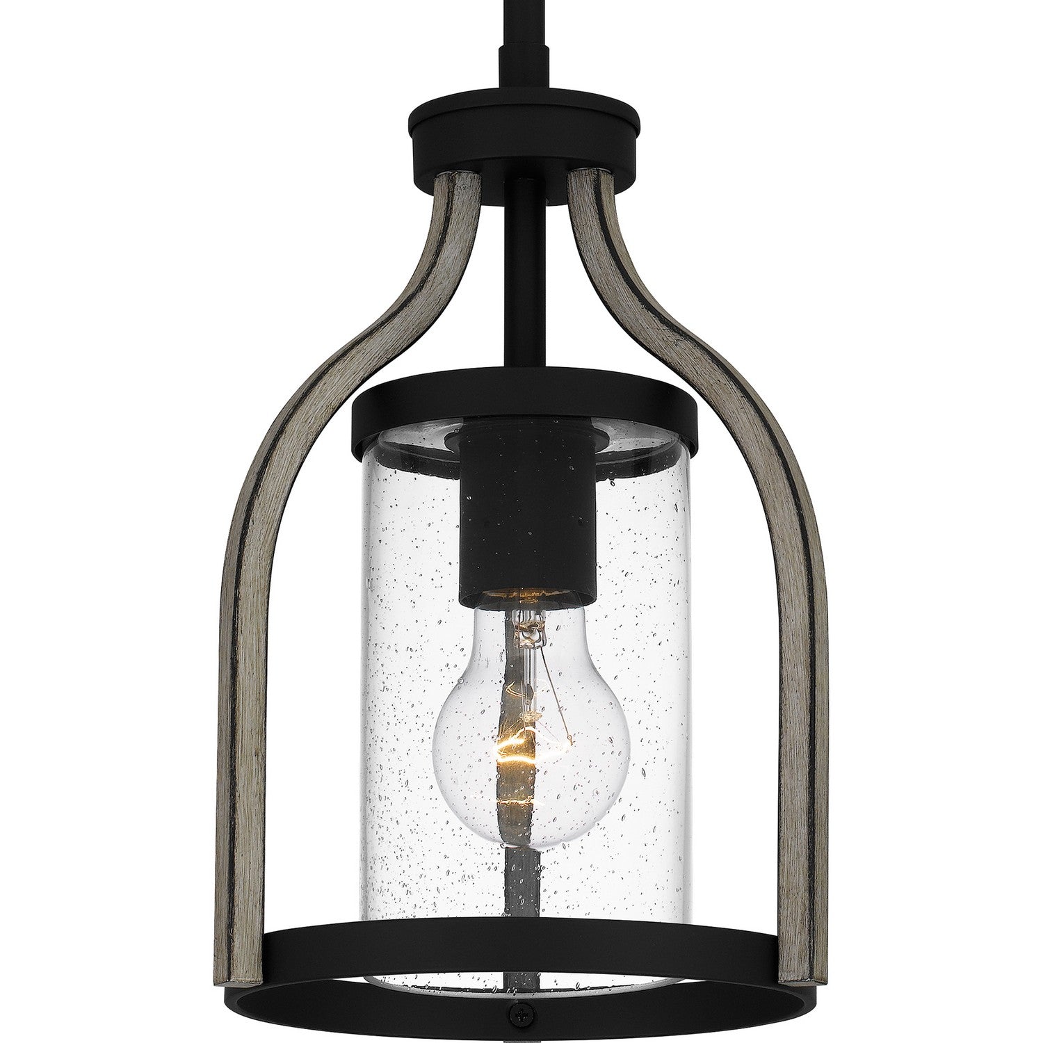 Quoizel - CNE1508MBK - One Light Mini Pendant - Cornelia - Matte Black