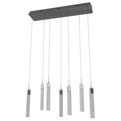 Avenue Lighting - HF1900-7-GL-CH-C - LED Pendant - The Original Glacier - Polished Chrome