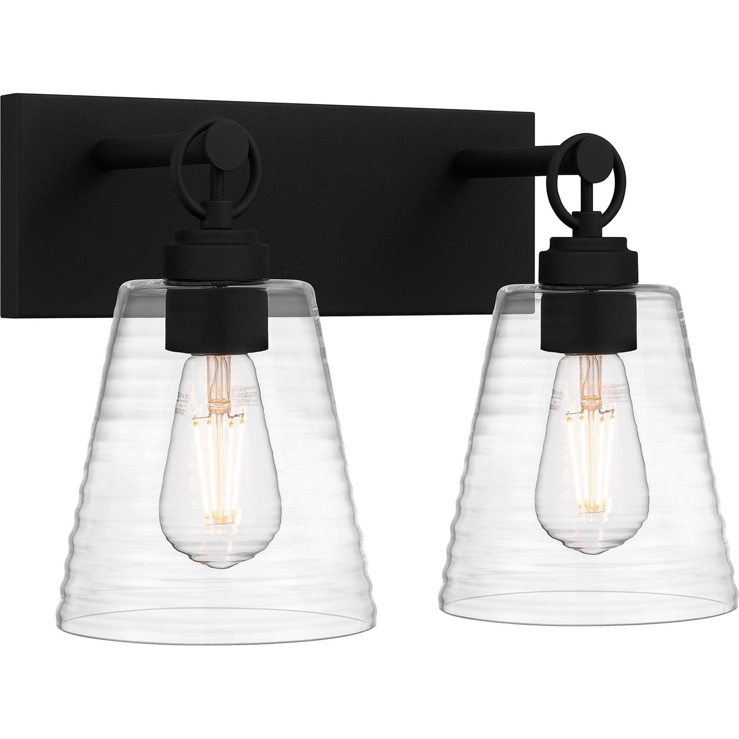 Quoizel - DAC8615EK - Two Light Bath - Dacosta - Earth Black