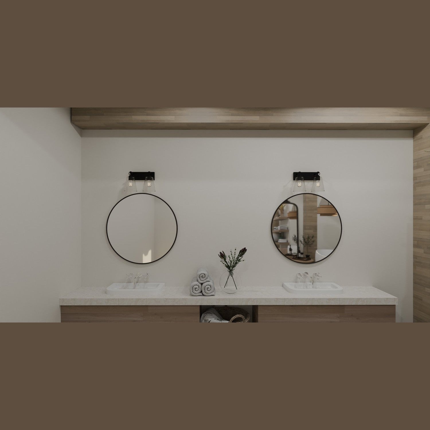 Quoizel - DAC8615EK - Two Light Bath - Dacosta - Earth Black