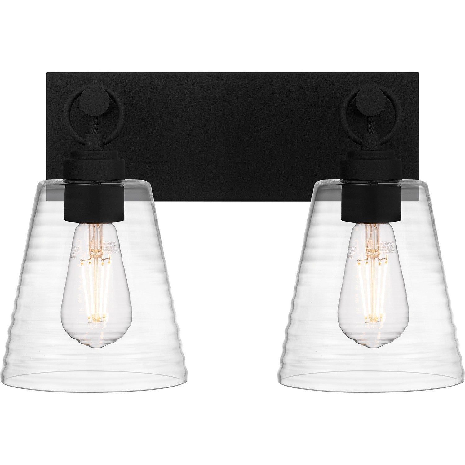 Quoizel - DAC8615EK - Two Light Bath - Dacosta - Earth Black