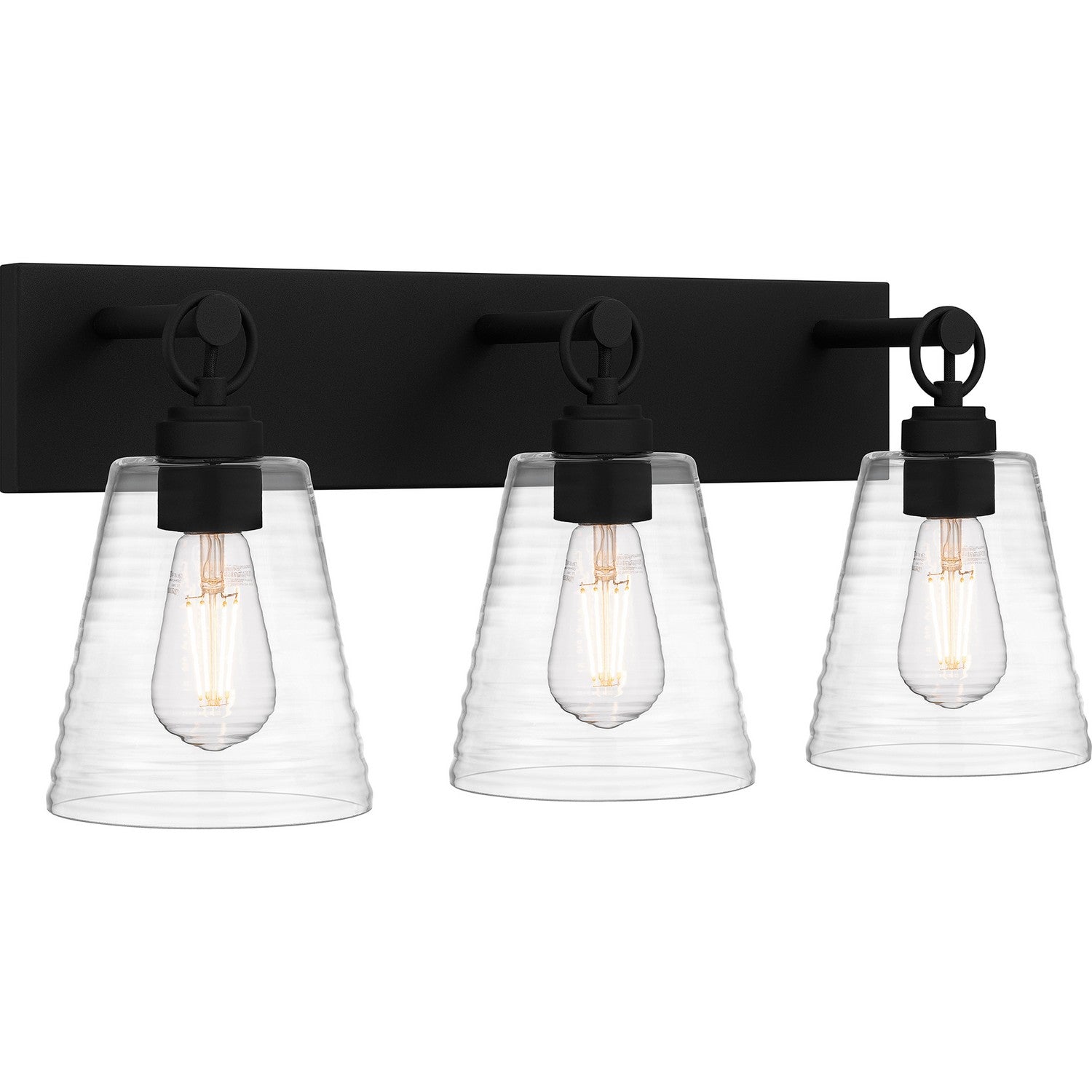 Quoizel - DAC8624EK - Three Light Bath - Dacosta - Earth Black