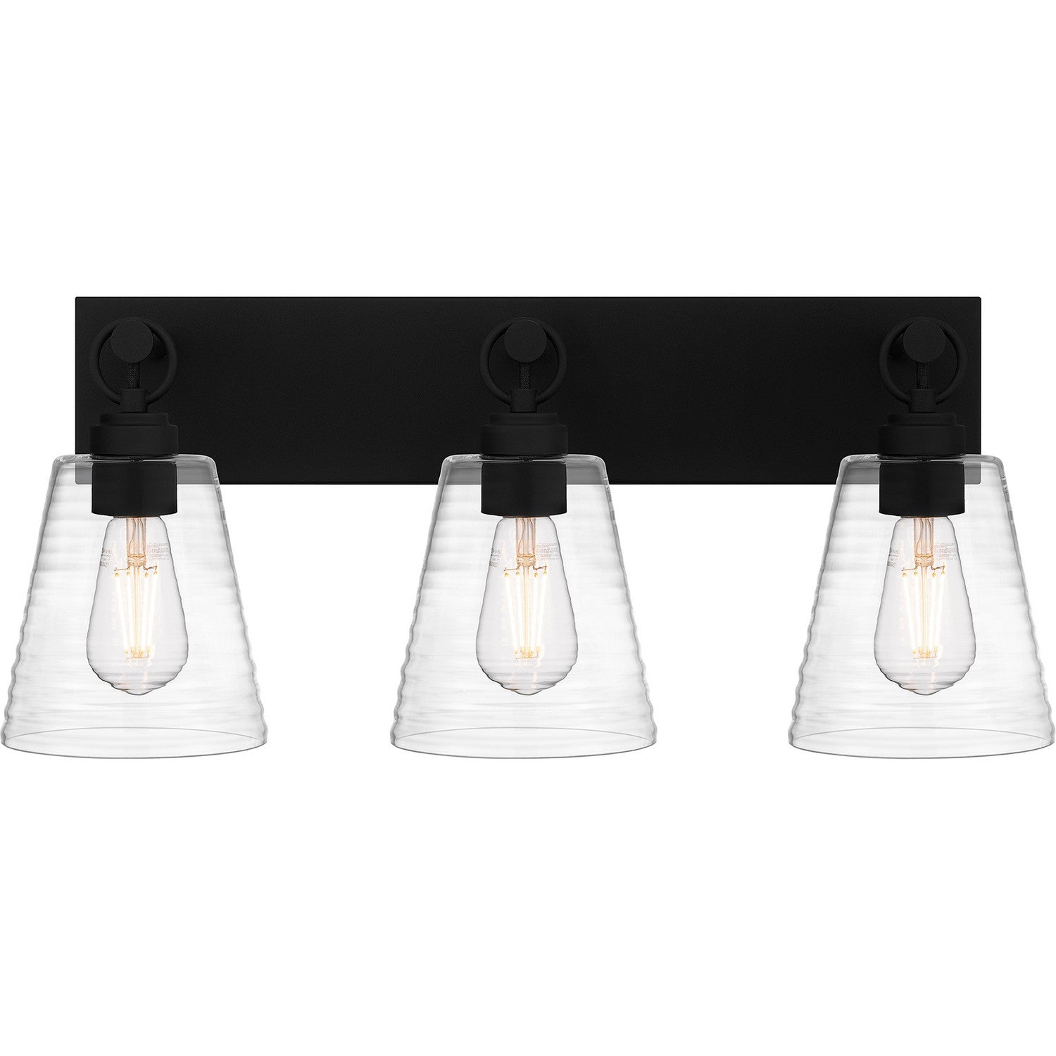 Quoizel - DAC8624EK - Three Light Bath - Dacosta - Earth Black