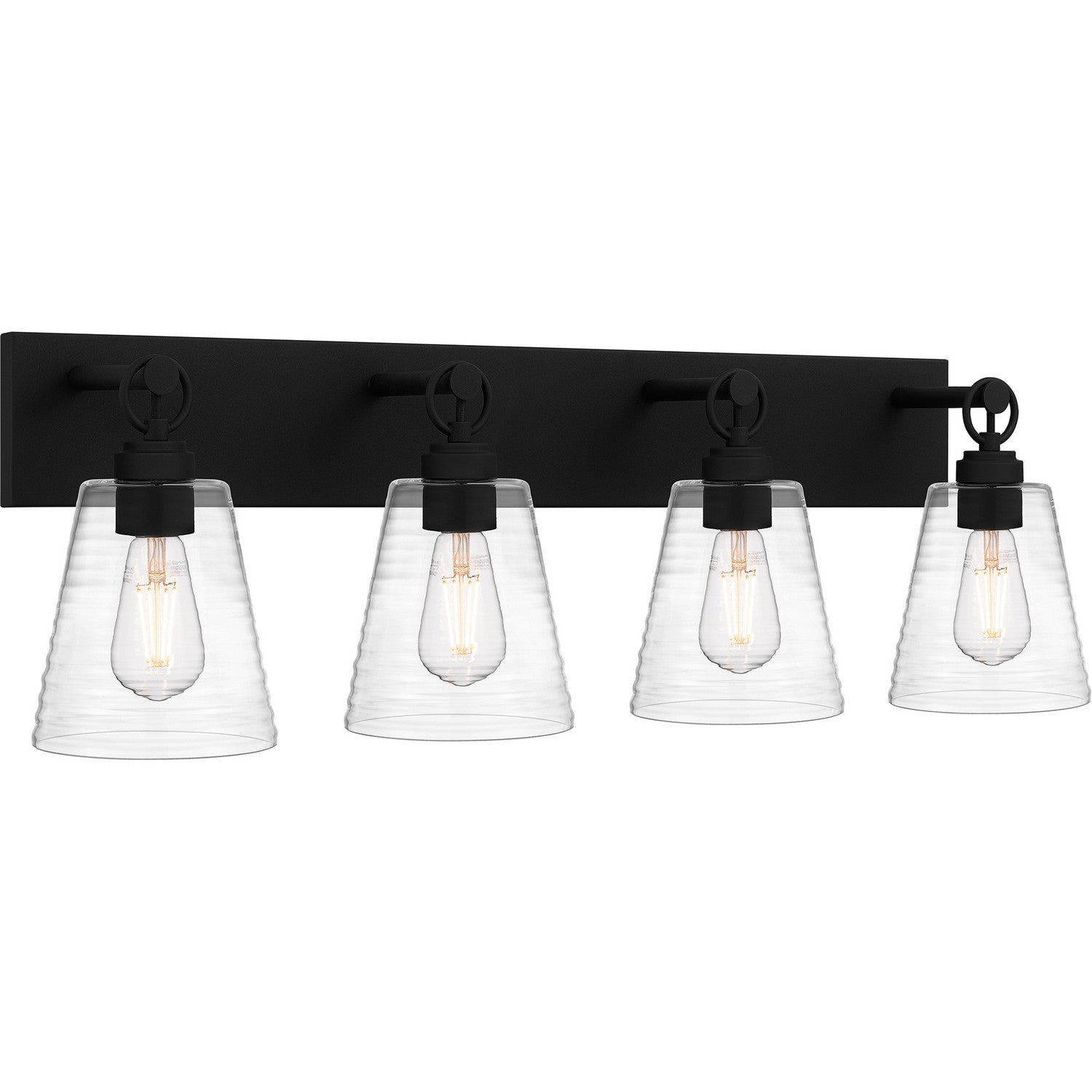 Quoizel - DAC8633EK - Four Light Bath - Dacosta - Earth Black