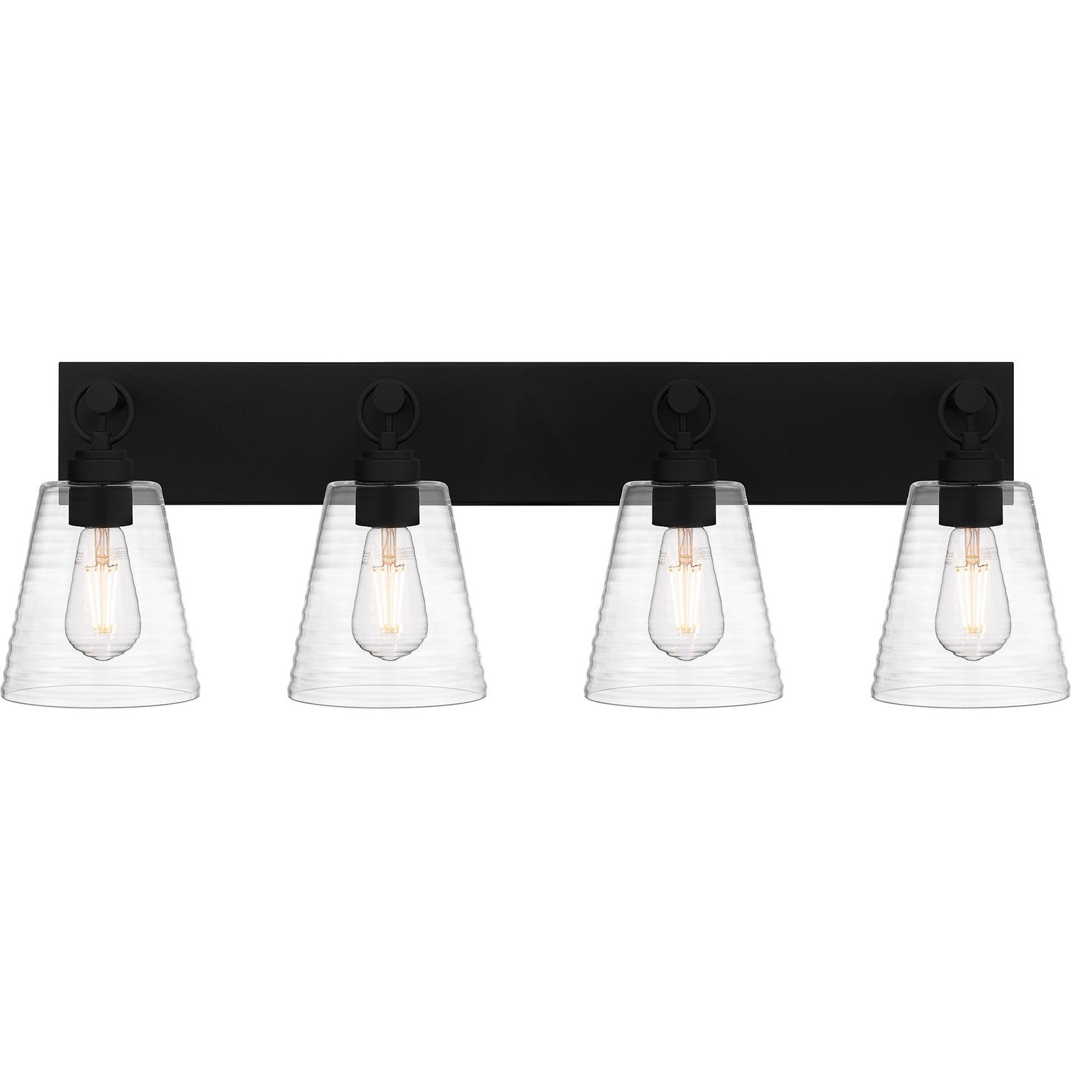 Quoizel - DAC8633EK - Four Light Bath - Dacosta - Earth Black