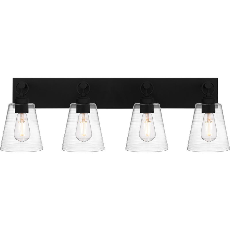 Quoizel - DAC8633EK - Four Light Bath - Dacosta - Earth Black