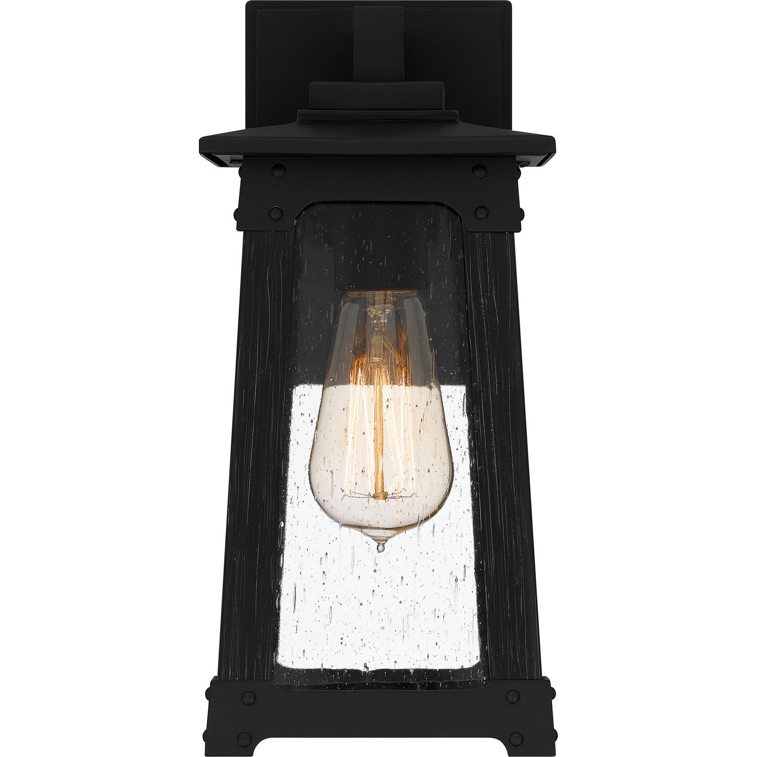 Quoizel - DCH8405MBK - One Light Outdoor Wall Mount - Drescher - Matte Black