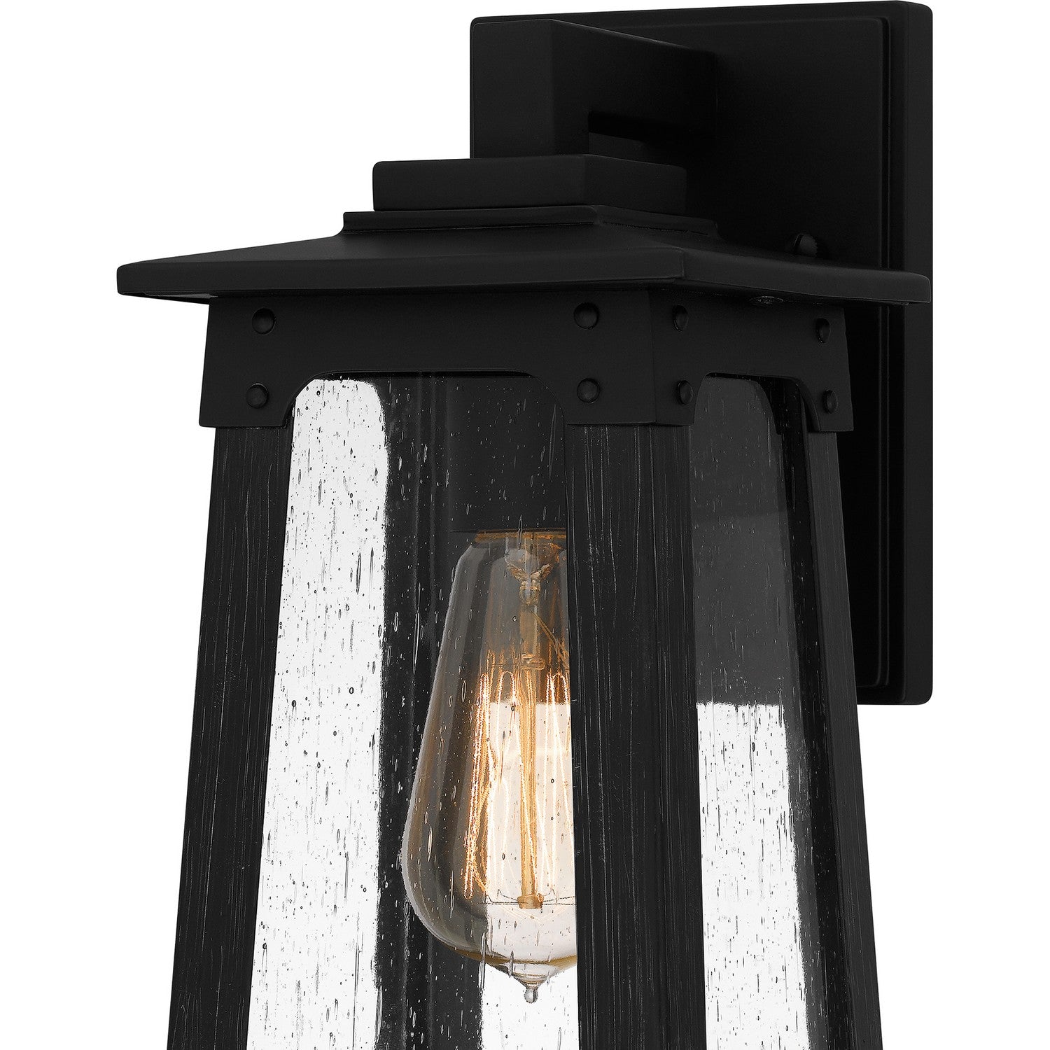 Quoizel - DCH8405MBK - One Light Outdoor Wall Mount - Drescher - Matte Black