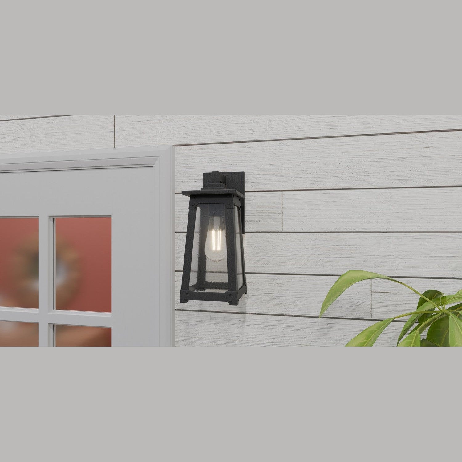 Quoizel - DCH8405MBK - One Light Outdoor Wall Mount - Drescher - Matte Black