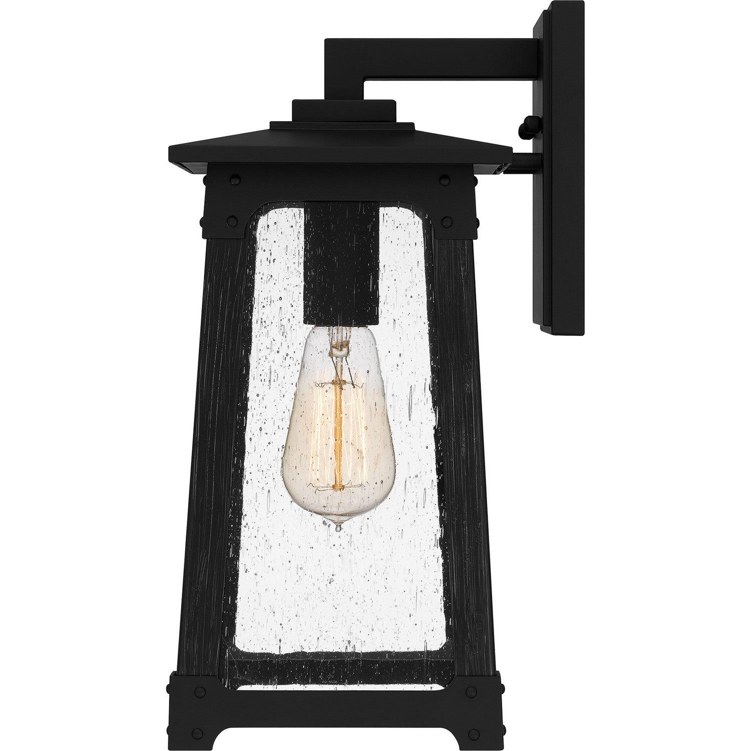 Quoizel - DCH8406MBK - One Light Outdoor Wall Mount - Drescher - Matte Black