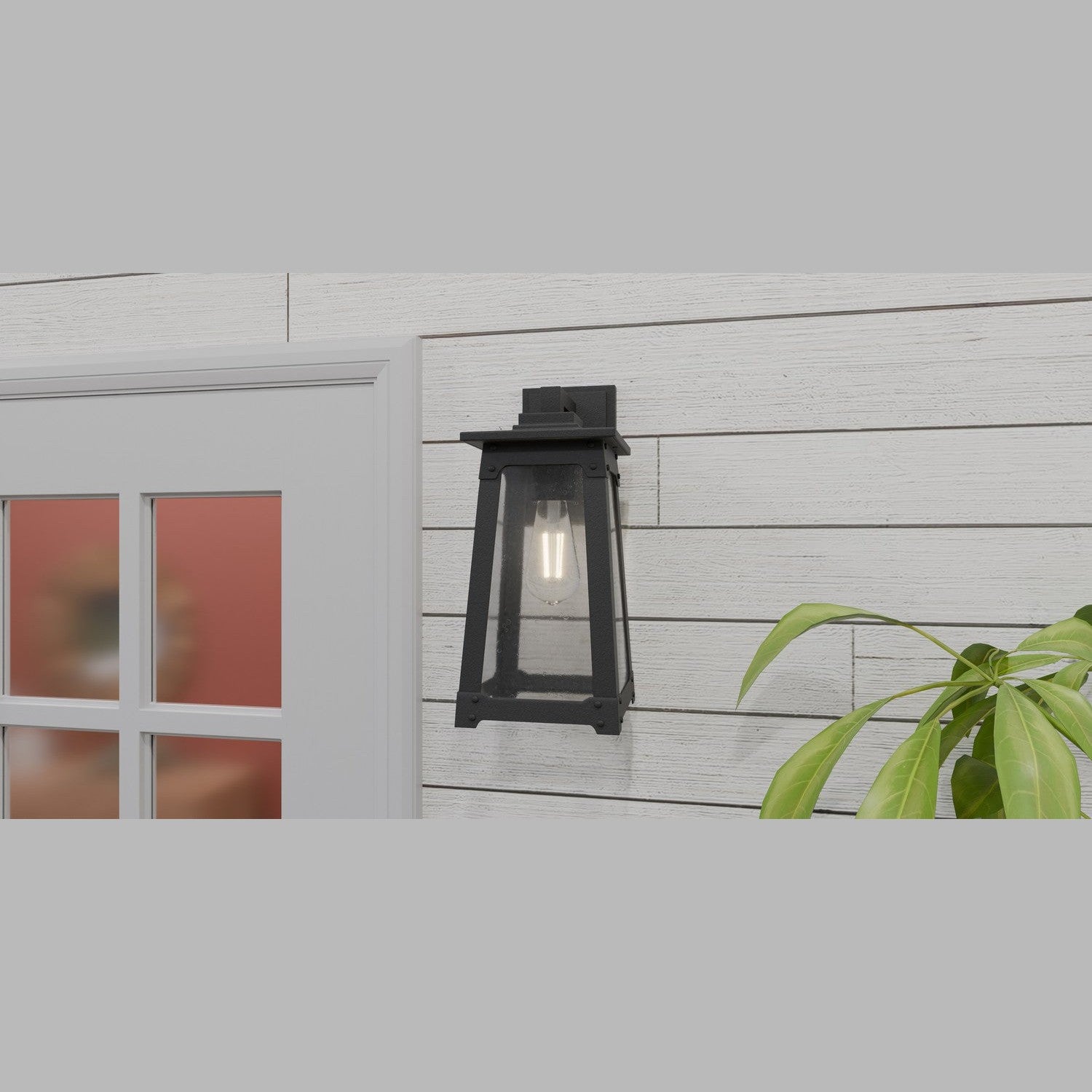 Quoizel - DCH8406MBK - One Light Outdoor Wall Mount - Drescher - Matte Black