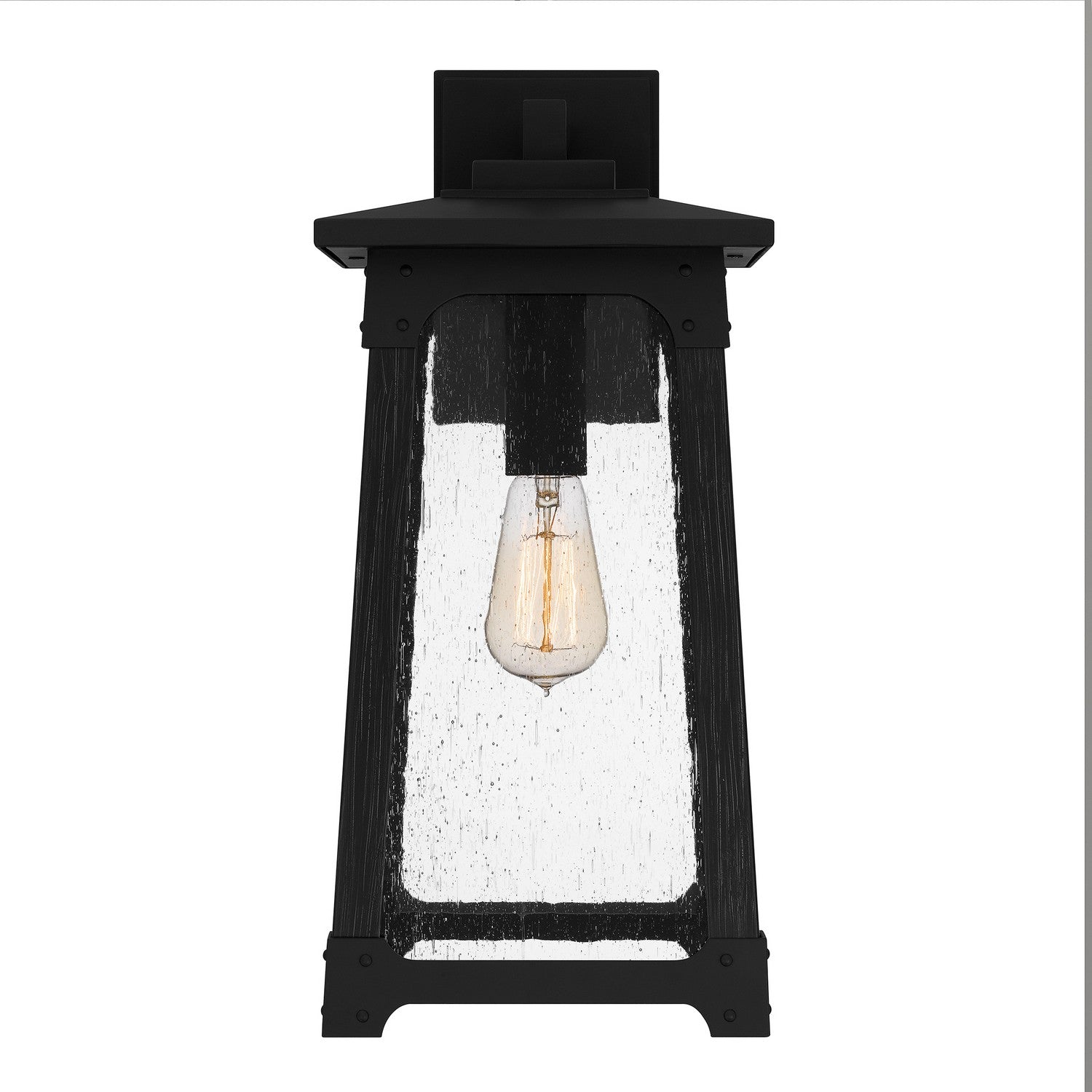 Quoizel - DCH8408MBK - One Light Outdoor Wall Mount - Drescher - Matte Black