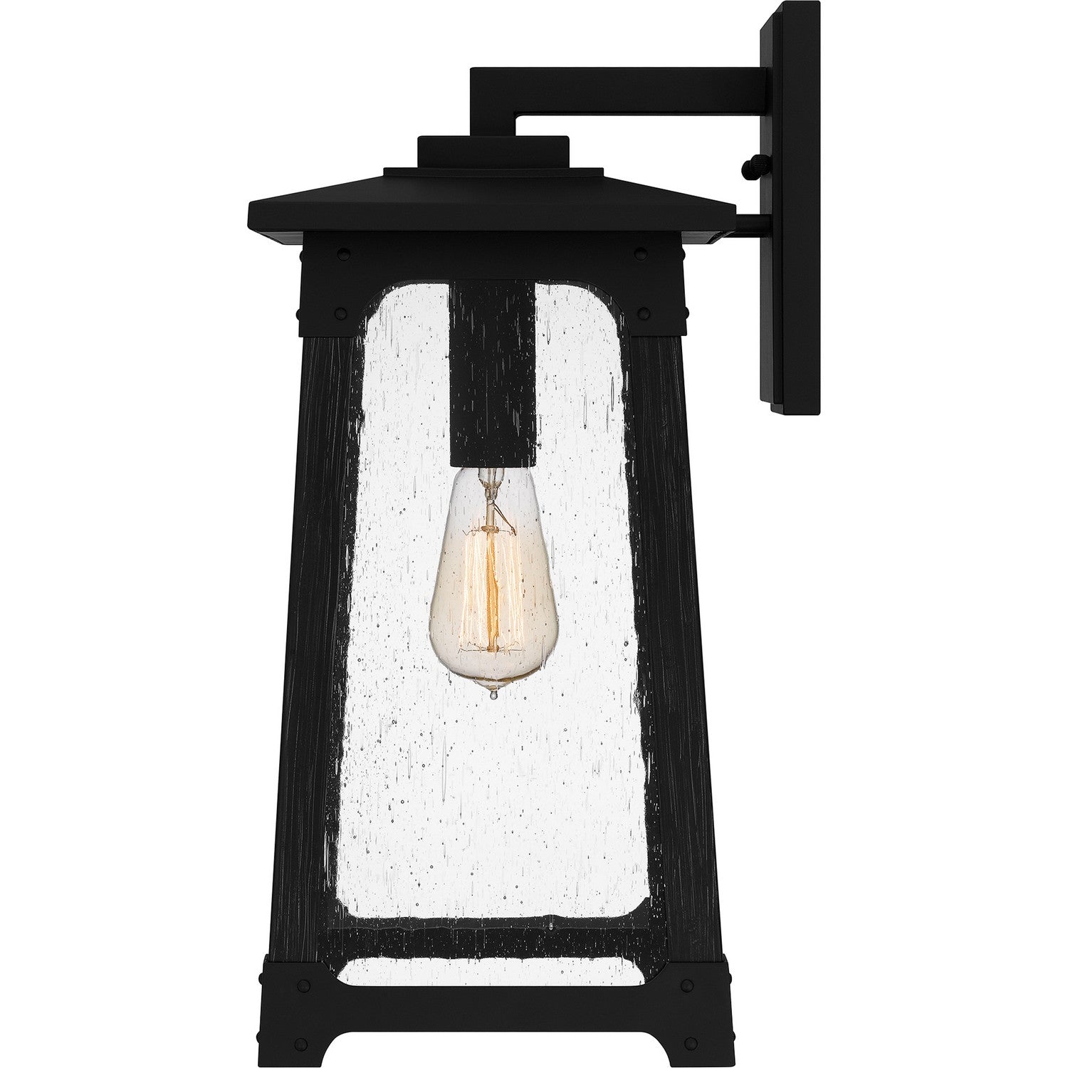 Quoizel - DCH8408MBK - One Light Outdoor Wall Mount - Drescher - Matte Black
