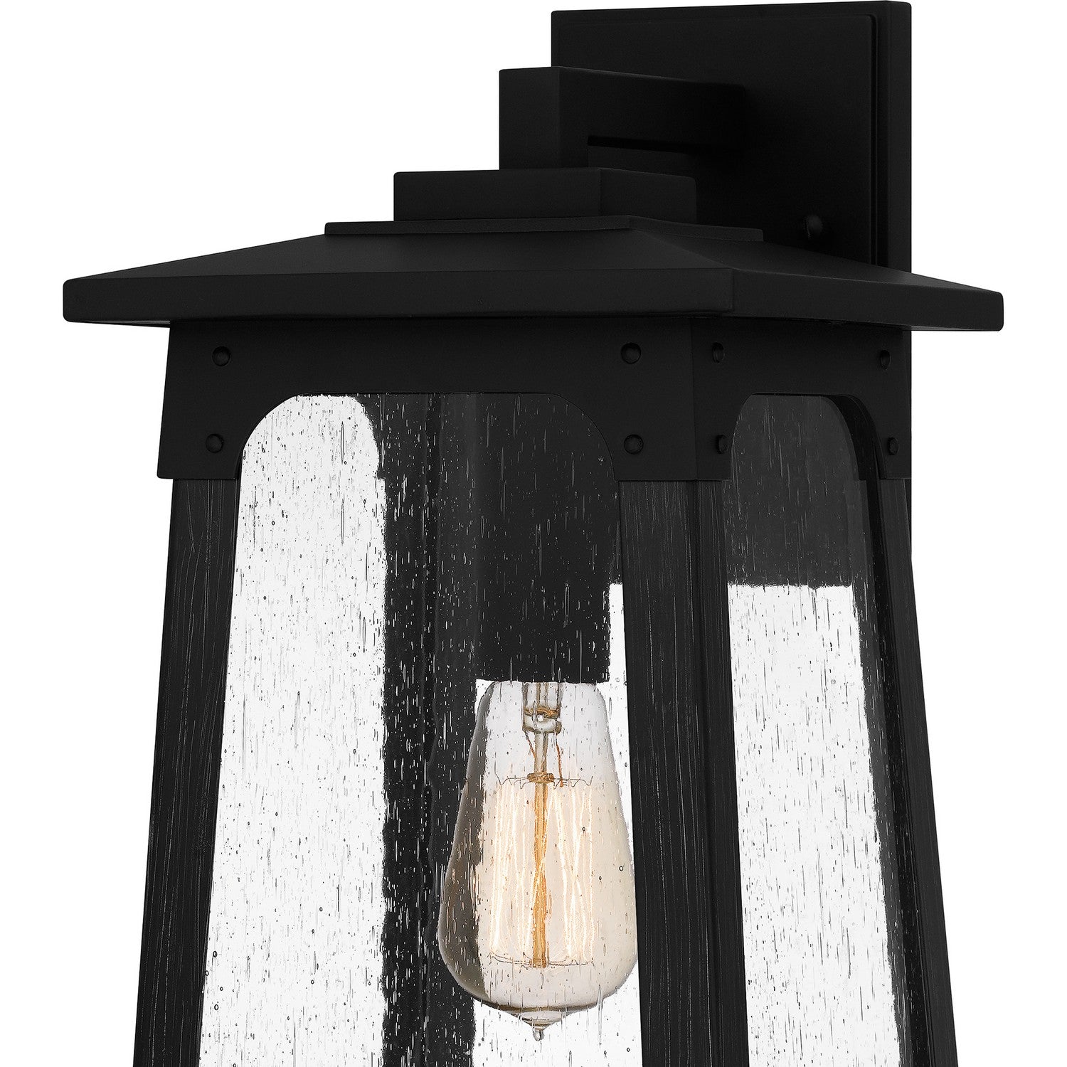 Quoizel - DCH8408MBK - One Light Outdoor Wall Mount - Drescher - Matte Black