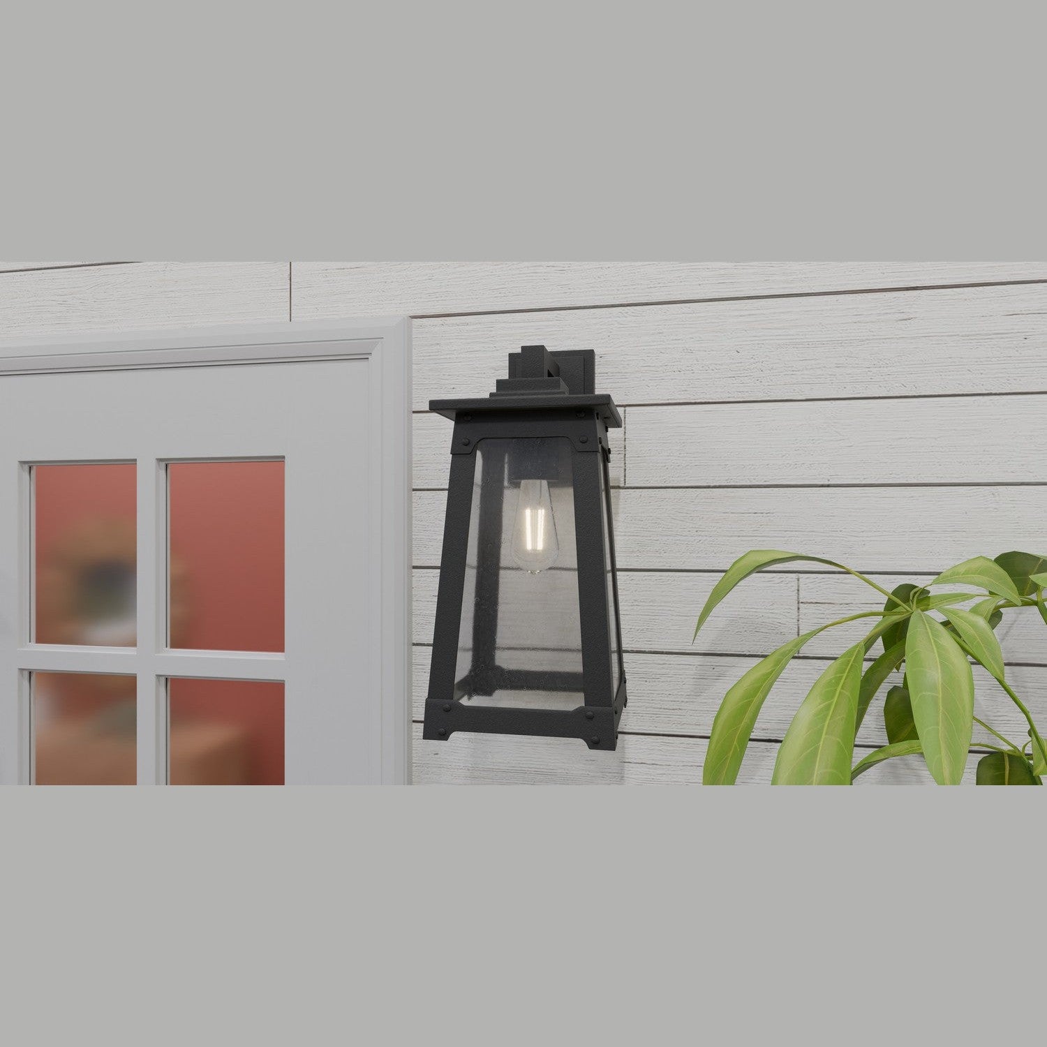 Quoizel - DCH8408MBK - One Light Outdoor Wall Mount - Drescher - Matte Black