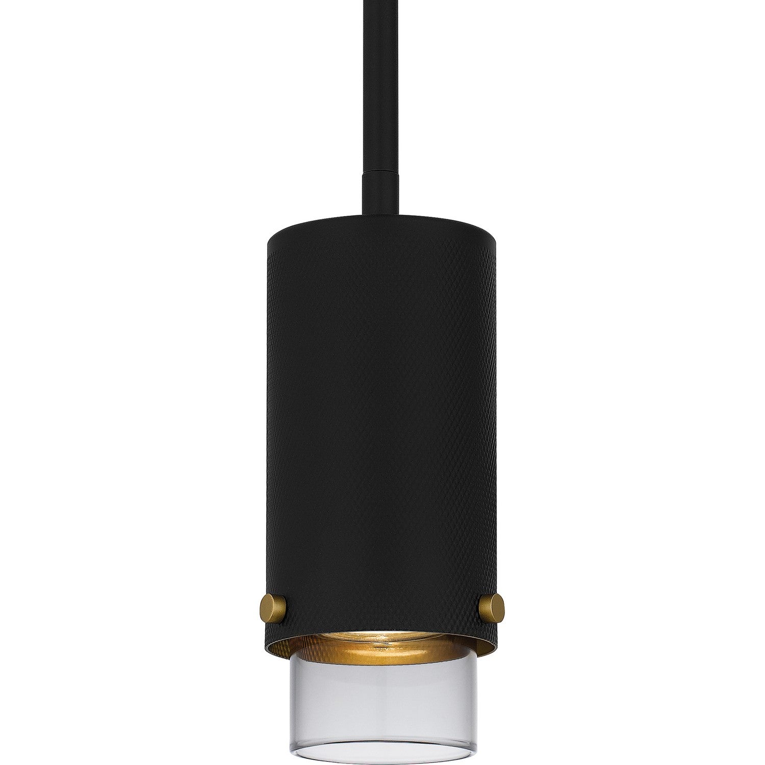 Quoizel - EIO1503MBK - One Light Mini Pendant - Elio - Matte Black