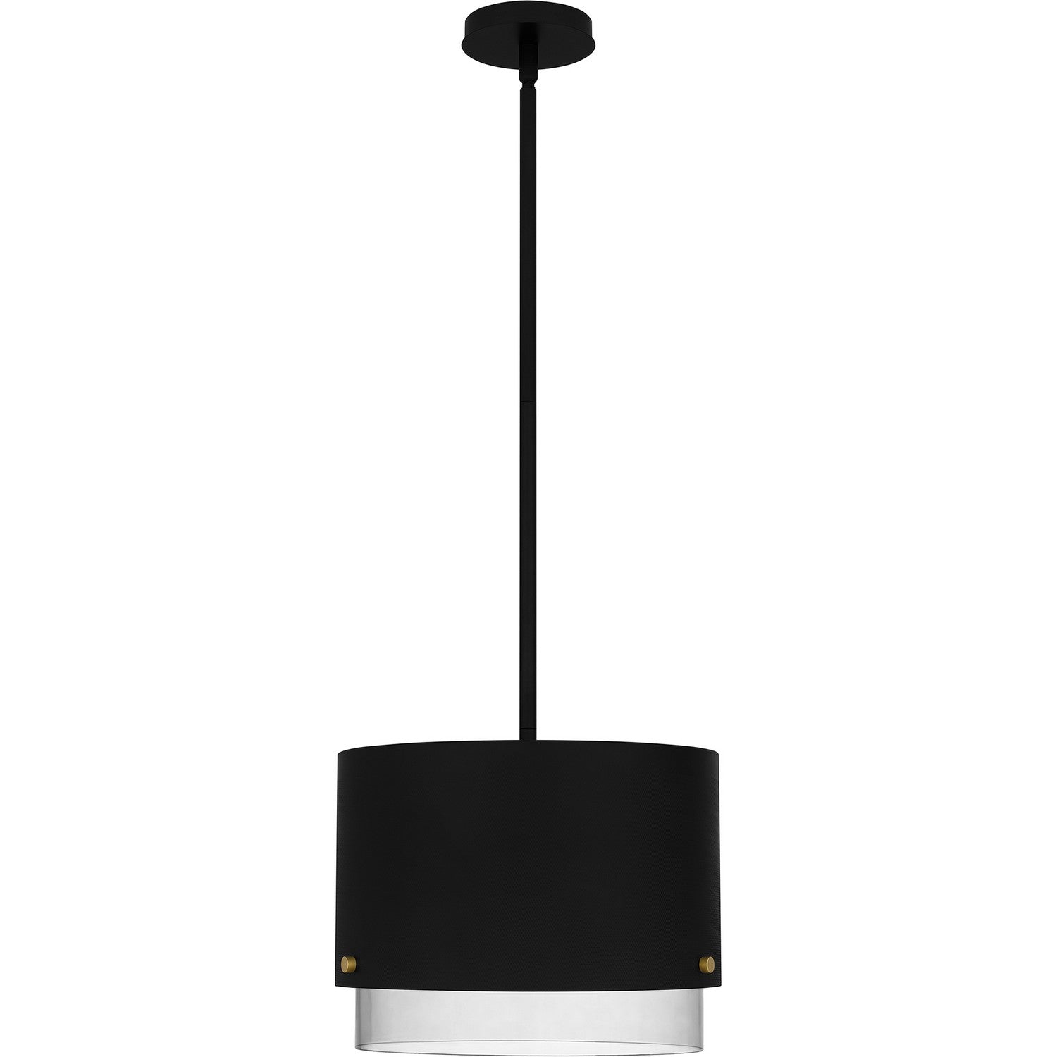 Quoizel - EIO1814MBK - Three Light Pendant - Elio - Matte Black