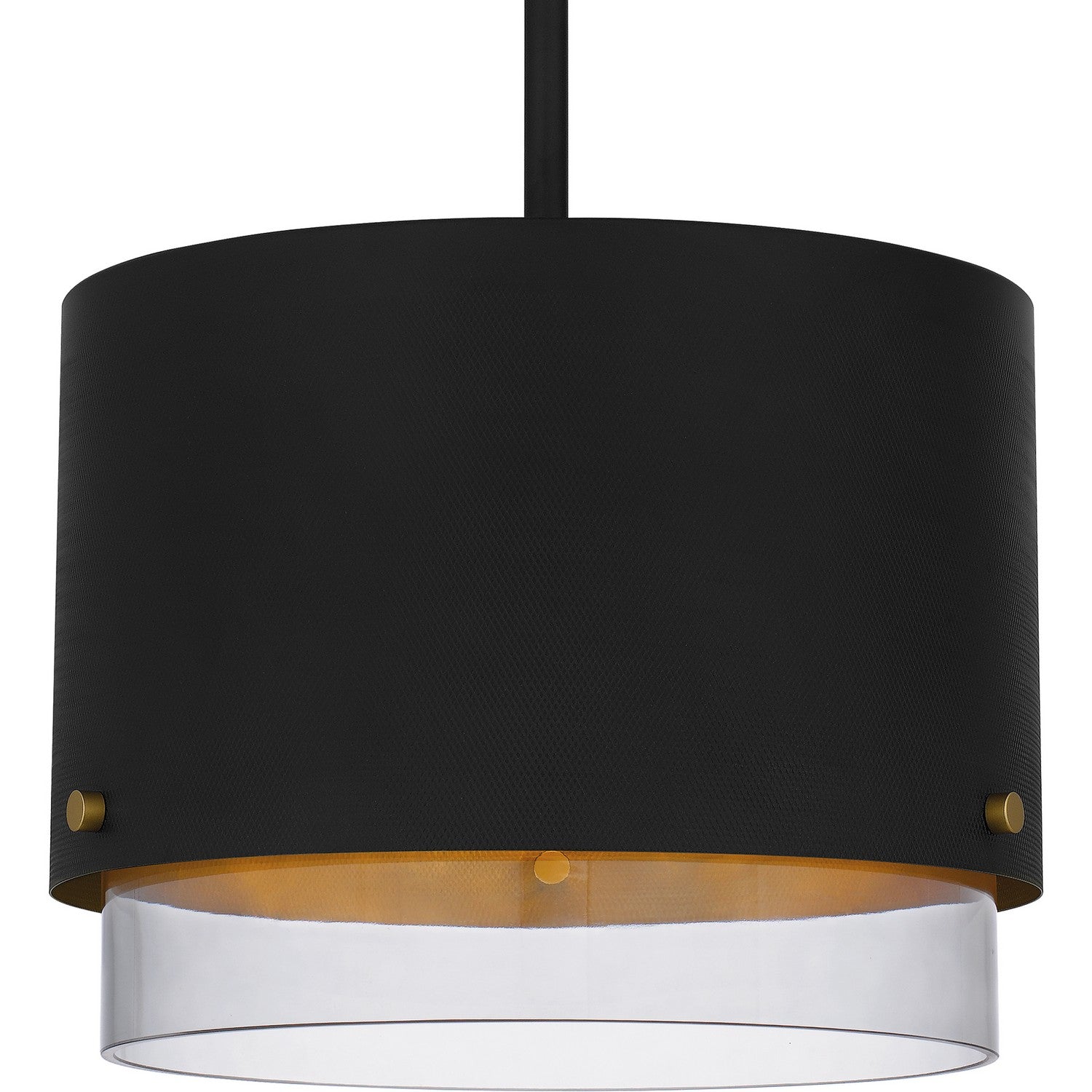Quoizel - EIO1814MBK - Three Light Pendant - Elio - Matte Black