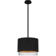 Quoizel - EIO1814MBK - Three Light Pendant - Elio - Matte Black