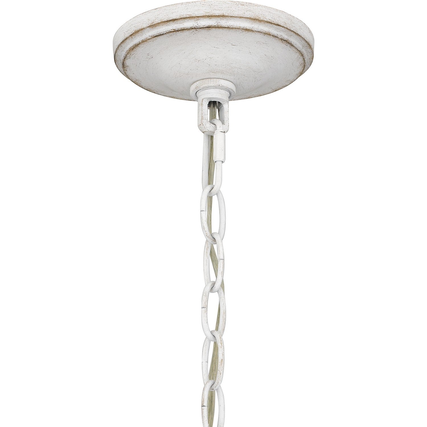 Quoizel - FLA5026AWH - Five Light Chandelier - Flannery - Antique White
