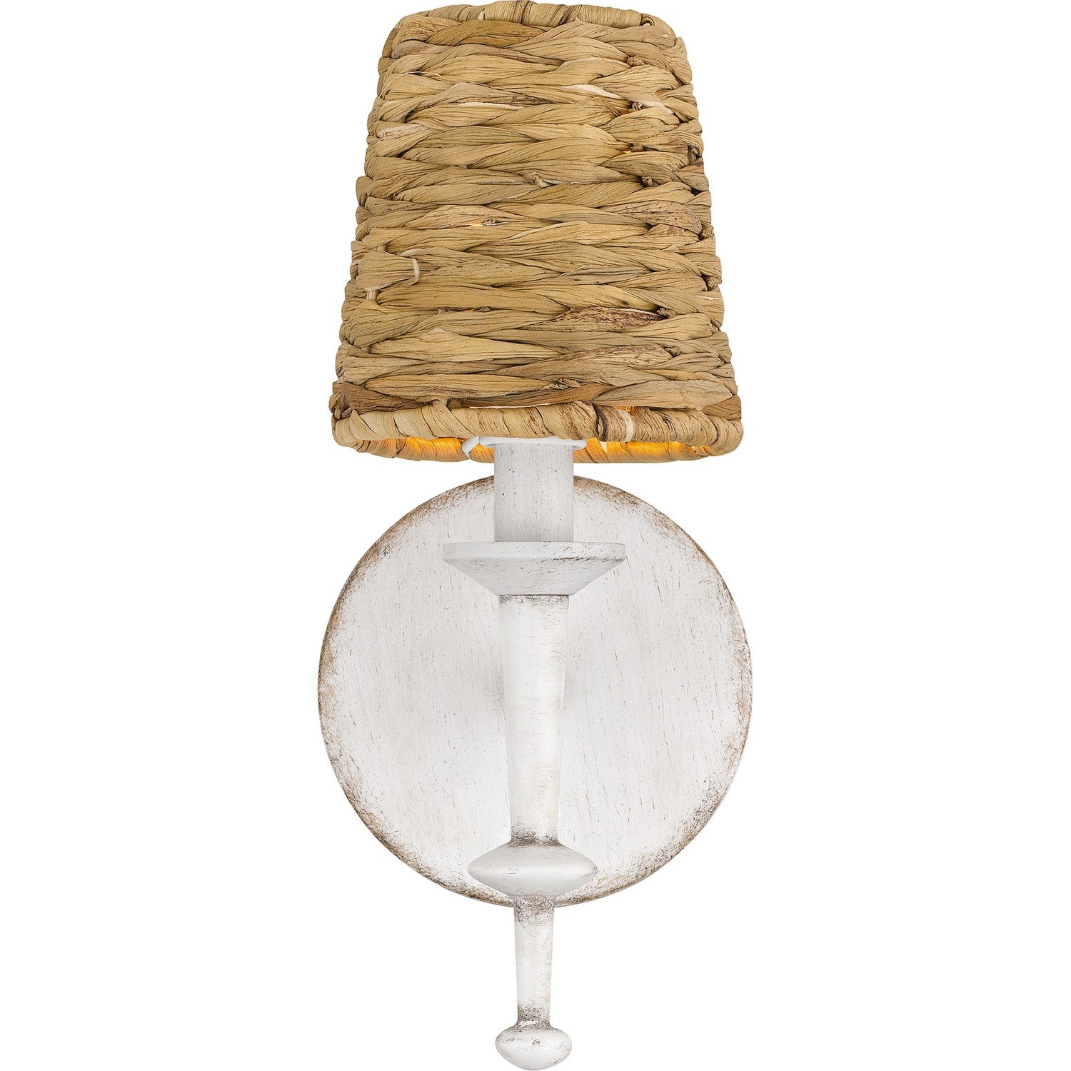 Quoizel - FLA8705AWH - One Light Wall Sconce - Flannery - Antique White