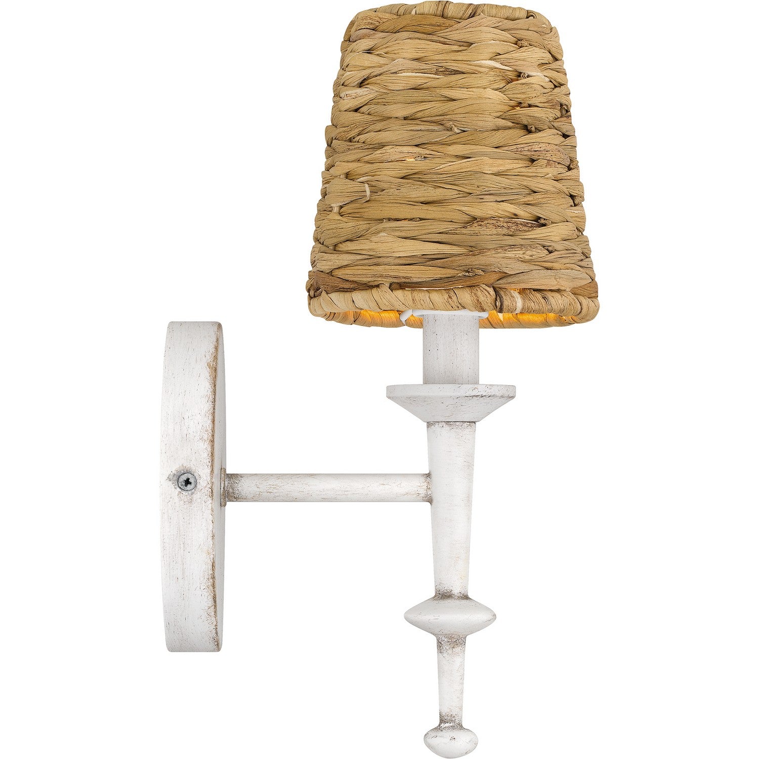 Quoizel - FLA8705AWH - One Light Wall Sconce - Flannery - Antique White