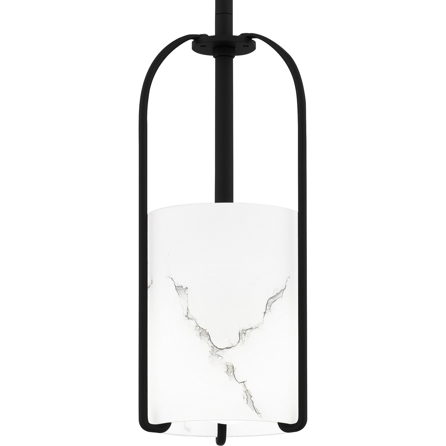 Quoizel - FRB1505MBK - One Light Mini Pendant - Fairbanks - Matte Black