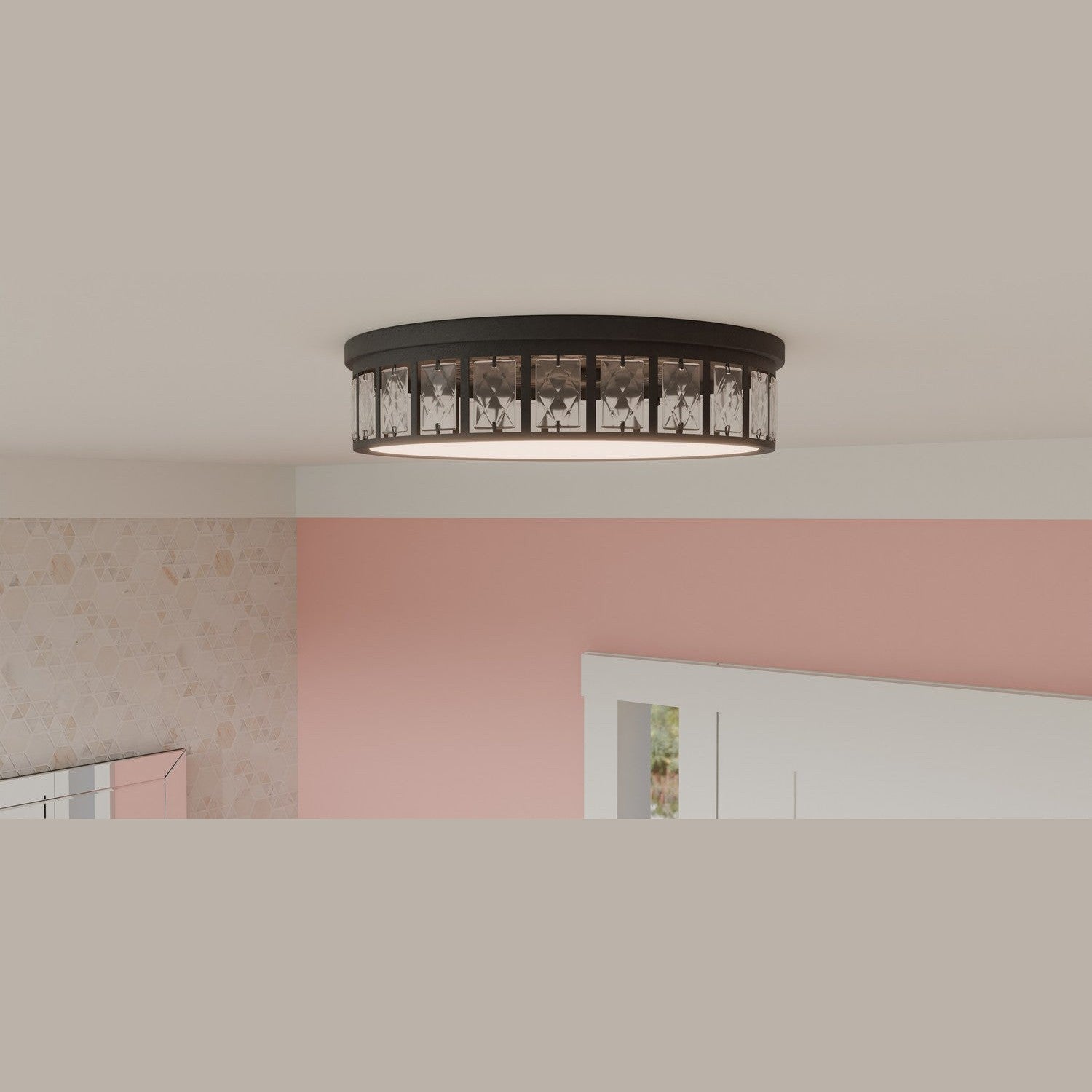 Quoizel - GIB1615MBK - LED Flush Mount - Gibson - Matte Black