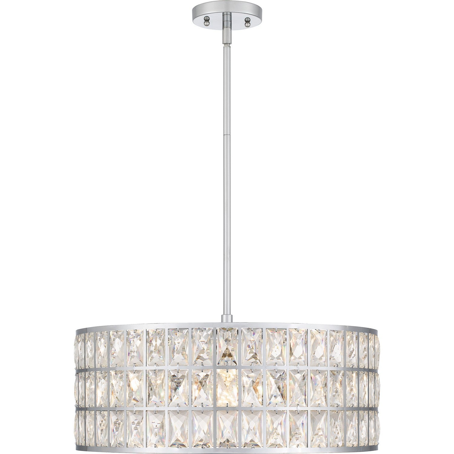 Quoizel - GIB2820C - Four Light Pendant - Gibson - Polished Chrome