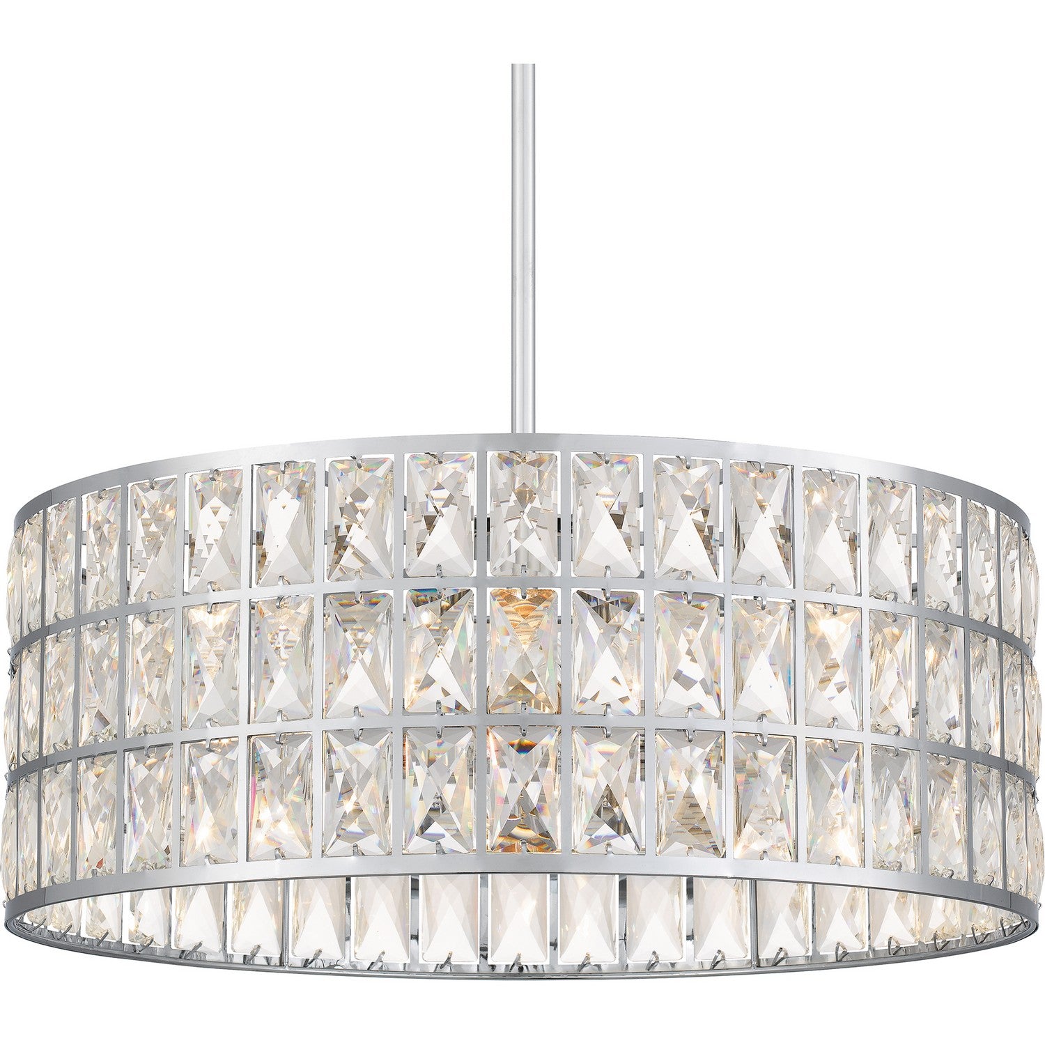Quoizel - GIB2820C - Four Light Pendant - Gibson - Polished Chrome