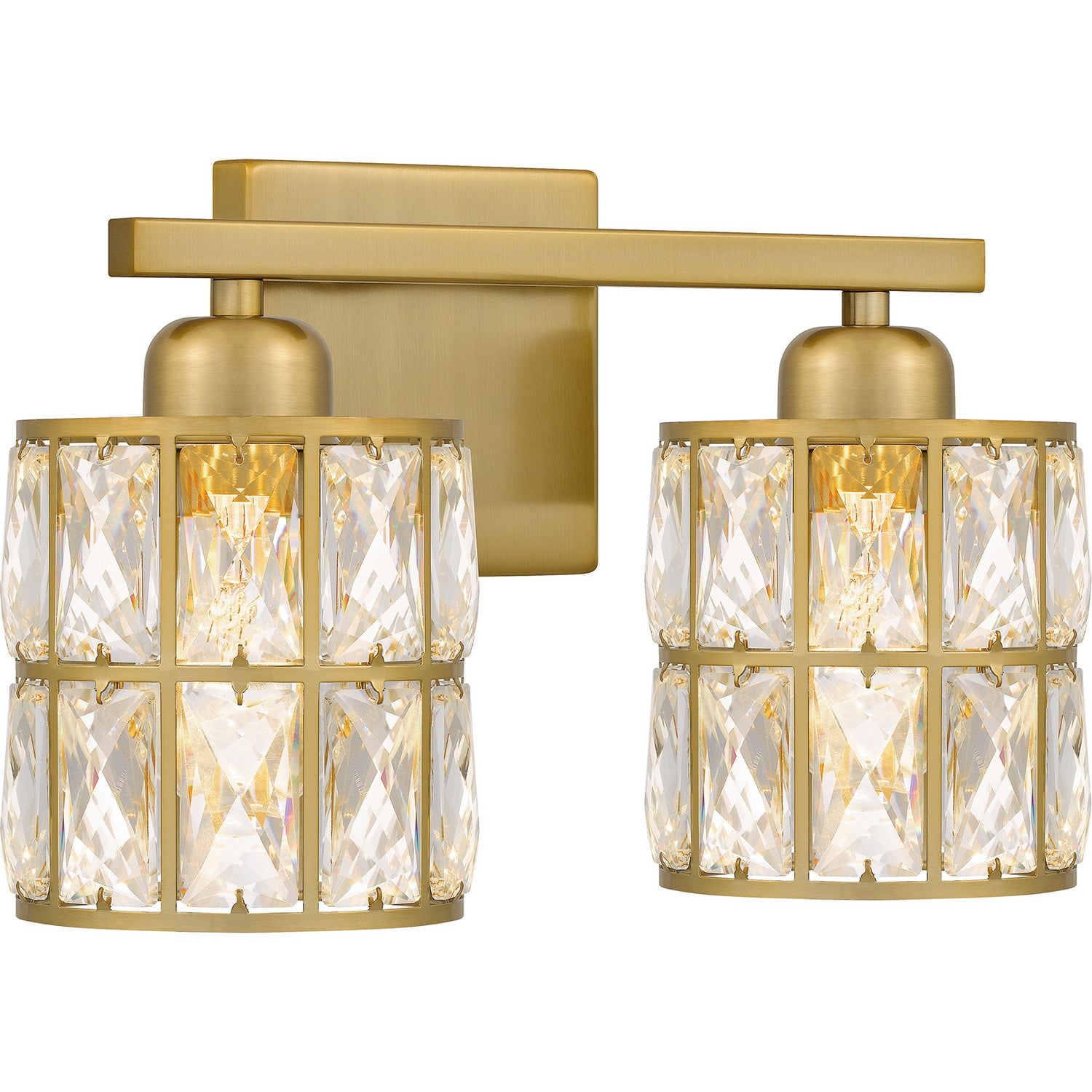 Quoizel - GIB8613AB - Two Light Bath - Gibson - Aged Brass