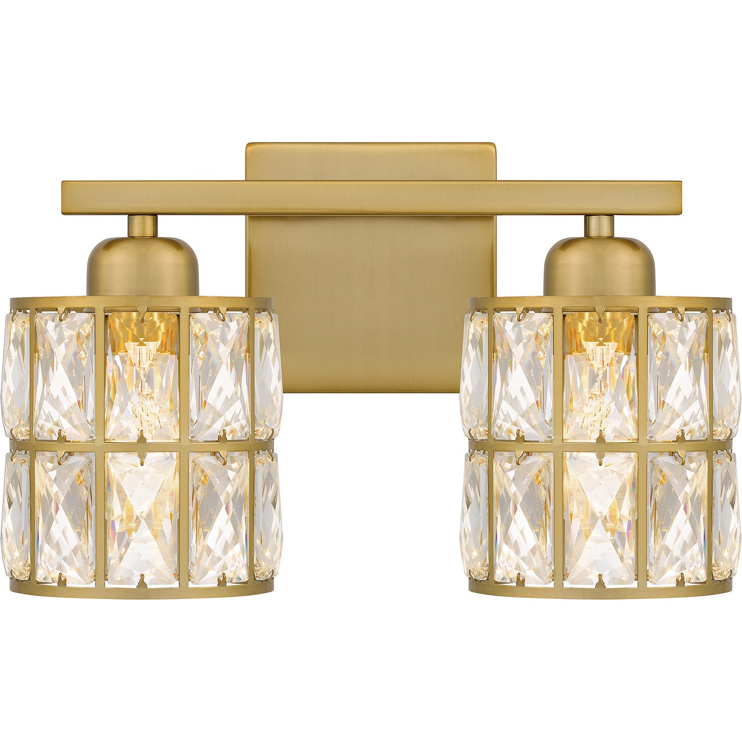 Quoizel - GIB8613AB - Two Light Bath - Gibson - Aged Brass