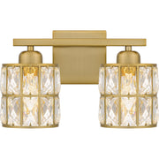 Quoizel - GIB8613AB - Two Light Bath - Gibson - Aged Brass