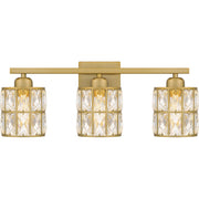 Quoizel - GIB8622AB - Three Light Bath - Gibson - Aged Brass