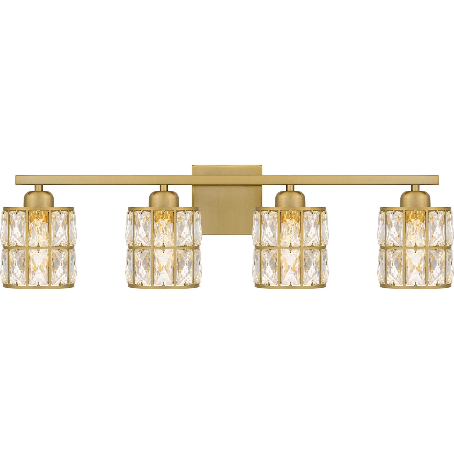 Quoizel - GIB8630AB - Four Light Bath - Gibson - Aged Brass