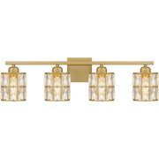 Quoizel - GIB8630AB - Four Light Bath - Gibson - Aged Brass