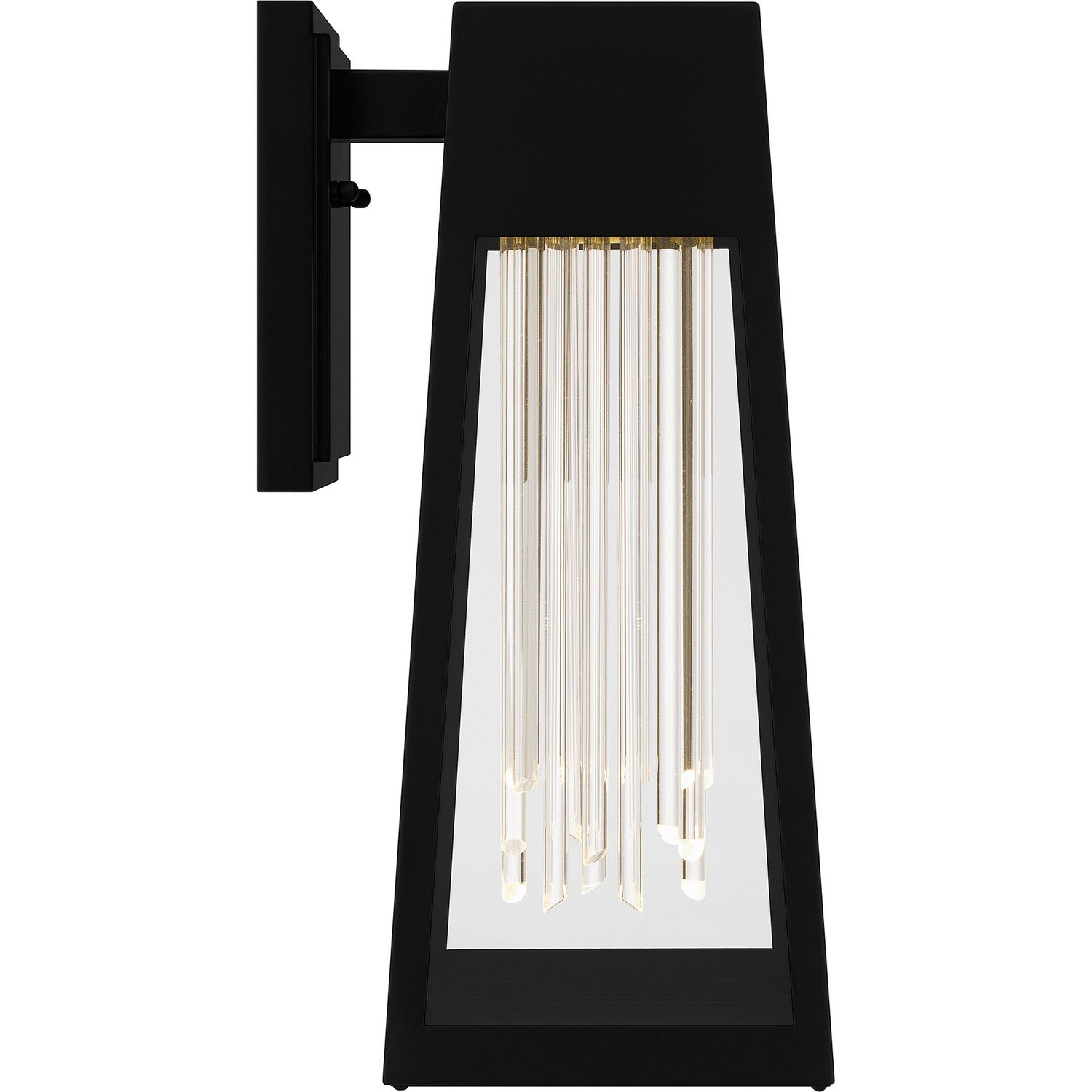 Quoizel - GIN8407MBK - LED Outdoor Wall Mount - Guinn - Matte Black