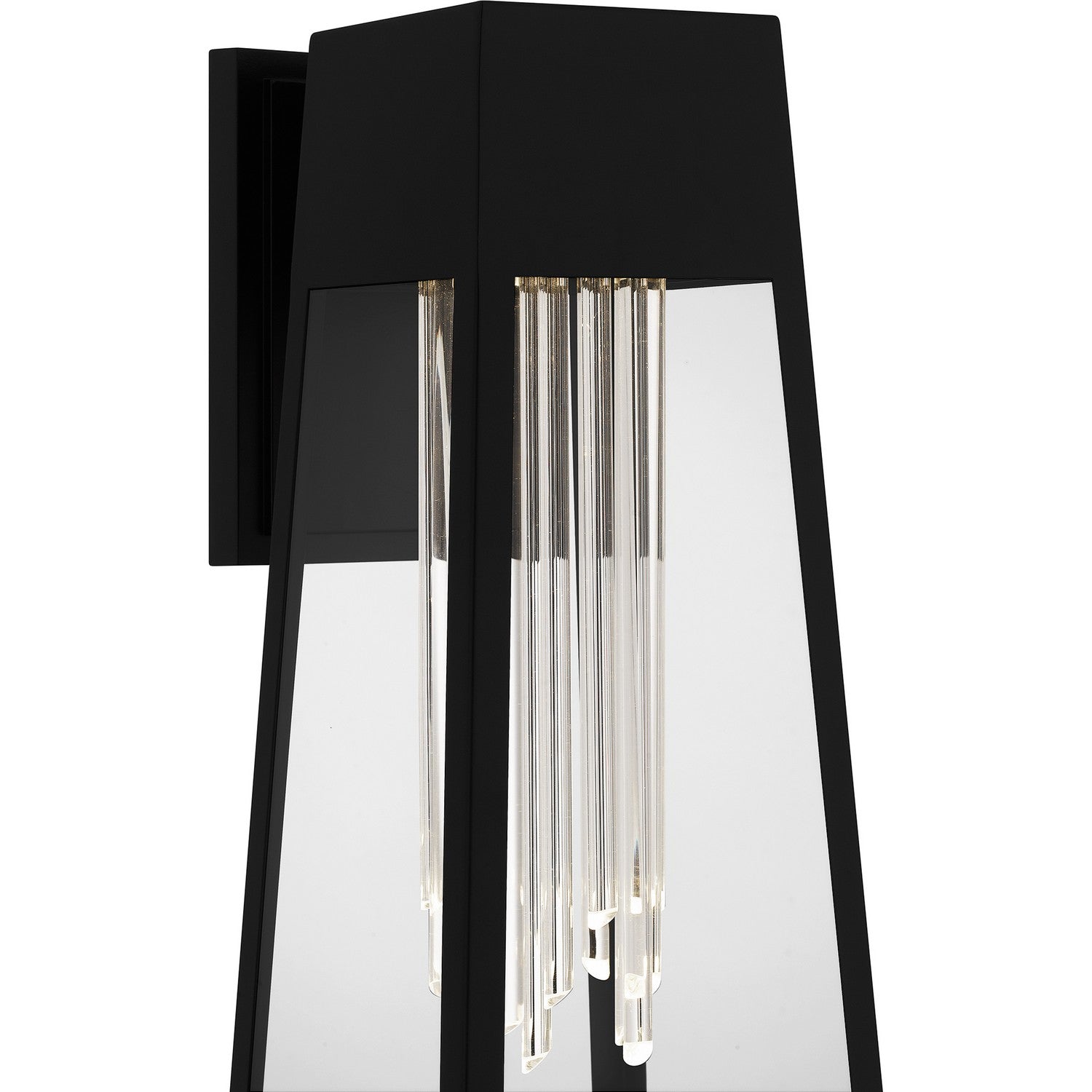 Quoizel - GIN8407MBK - LED Outdoor Wall Mount - Guinn - Matte Black