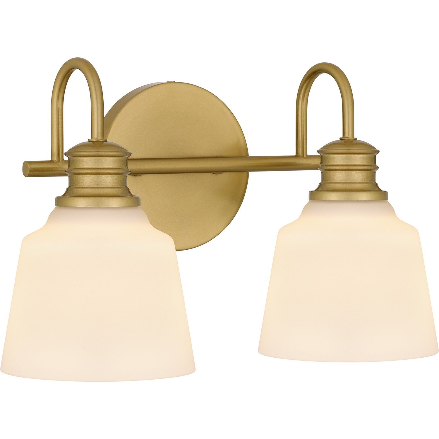 Quoizel - HIN8614AB - Two Light Bath - Hinton - Aged Brass
